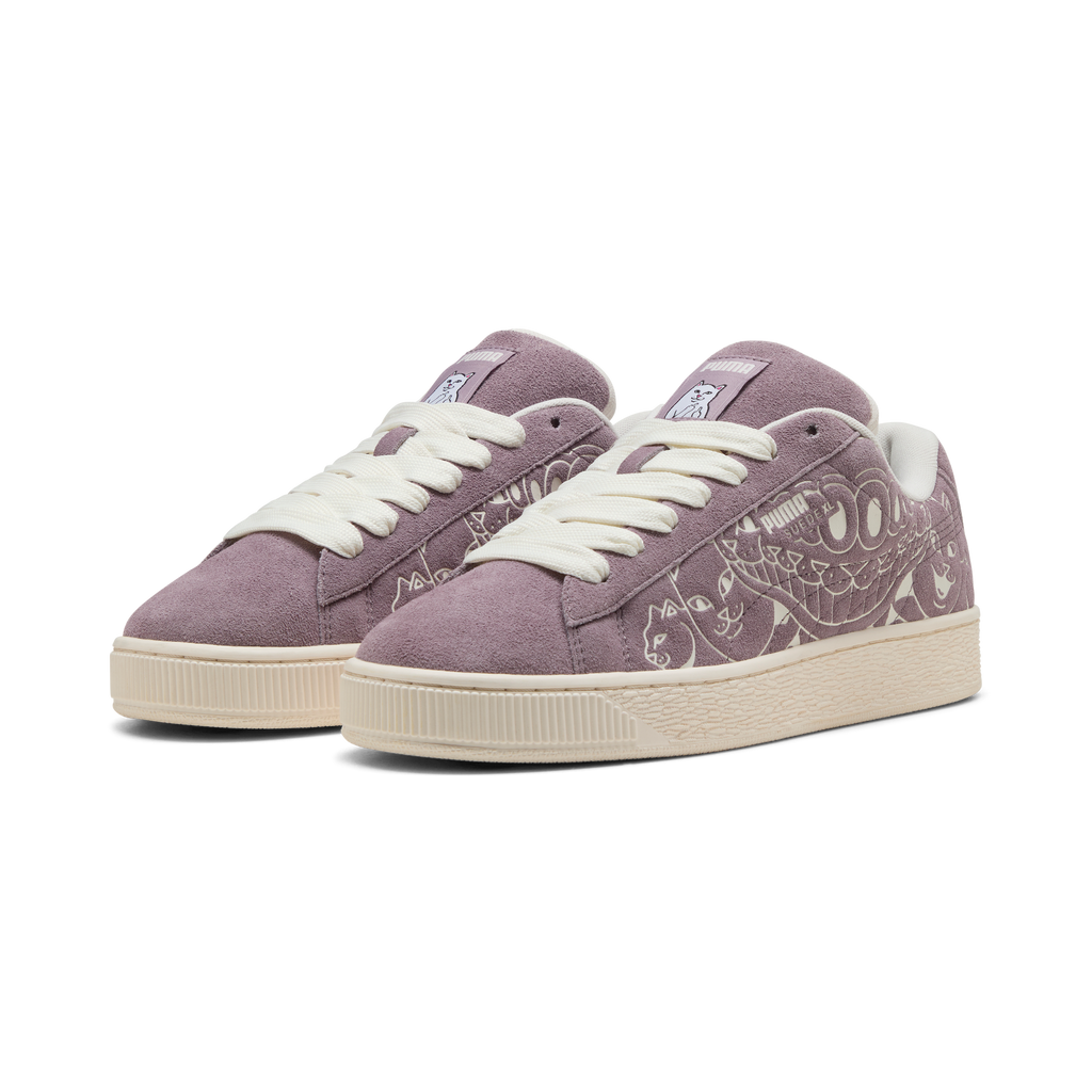 RIPNDIP - Suede XL (Puma Raisin-Warm White) – RIPNDIP Brasil