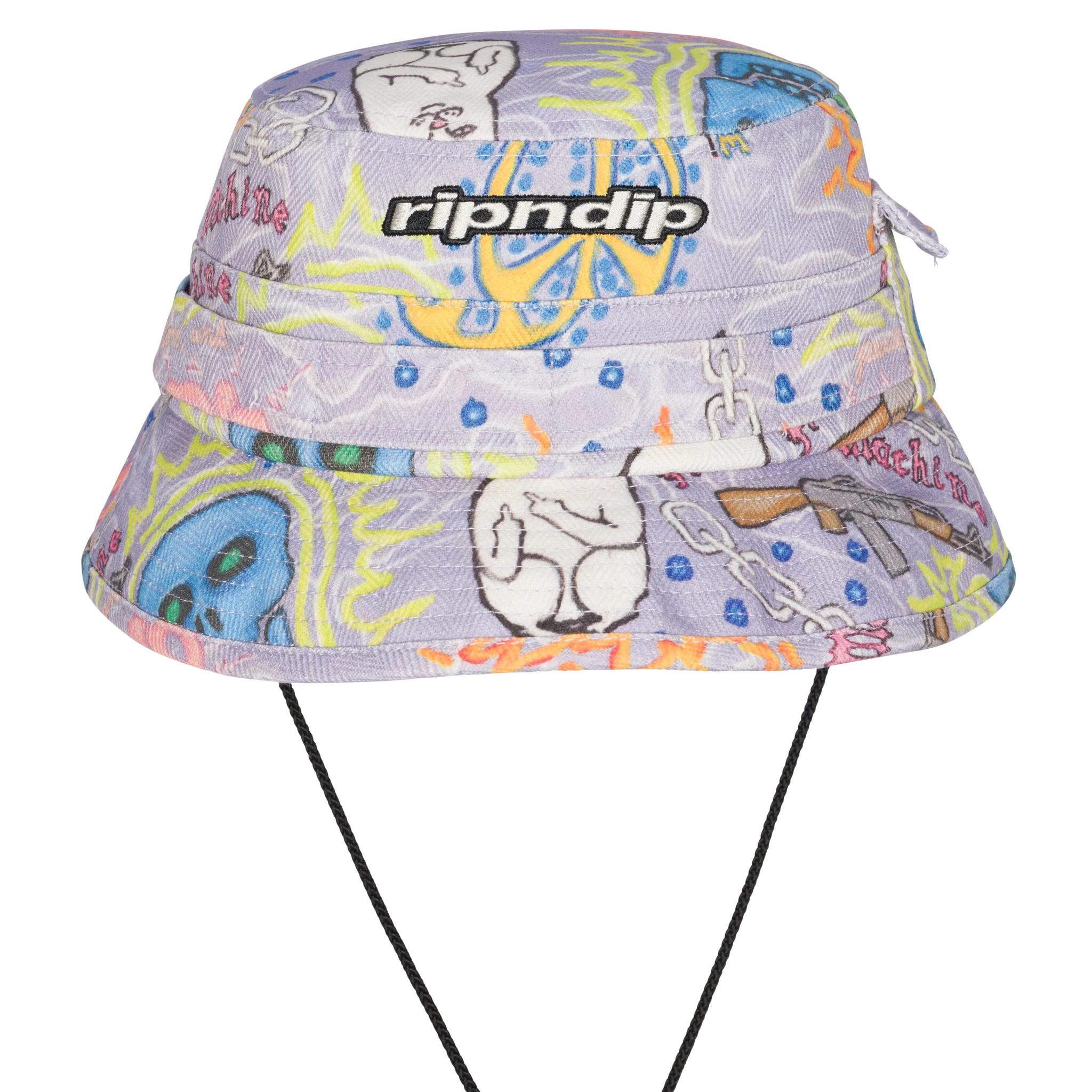 Bucket Ripndip - BORN TO LOVE BOONIE HAT (CORNFLOWER)