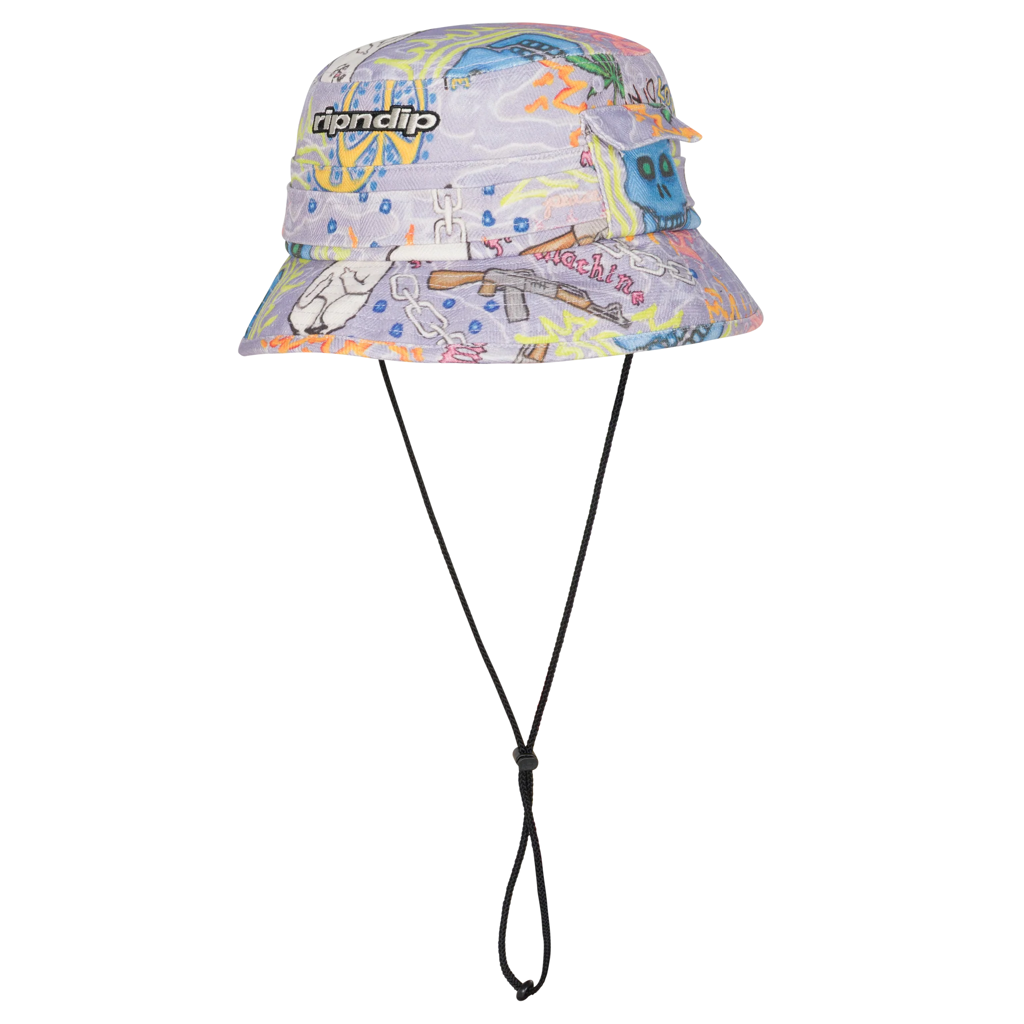 Bucket Ripndip - BORN TO LOVE BOONIE HAT (CORNFLOWER)