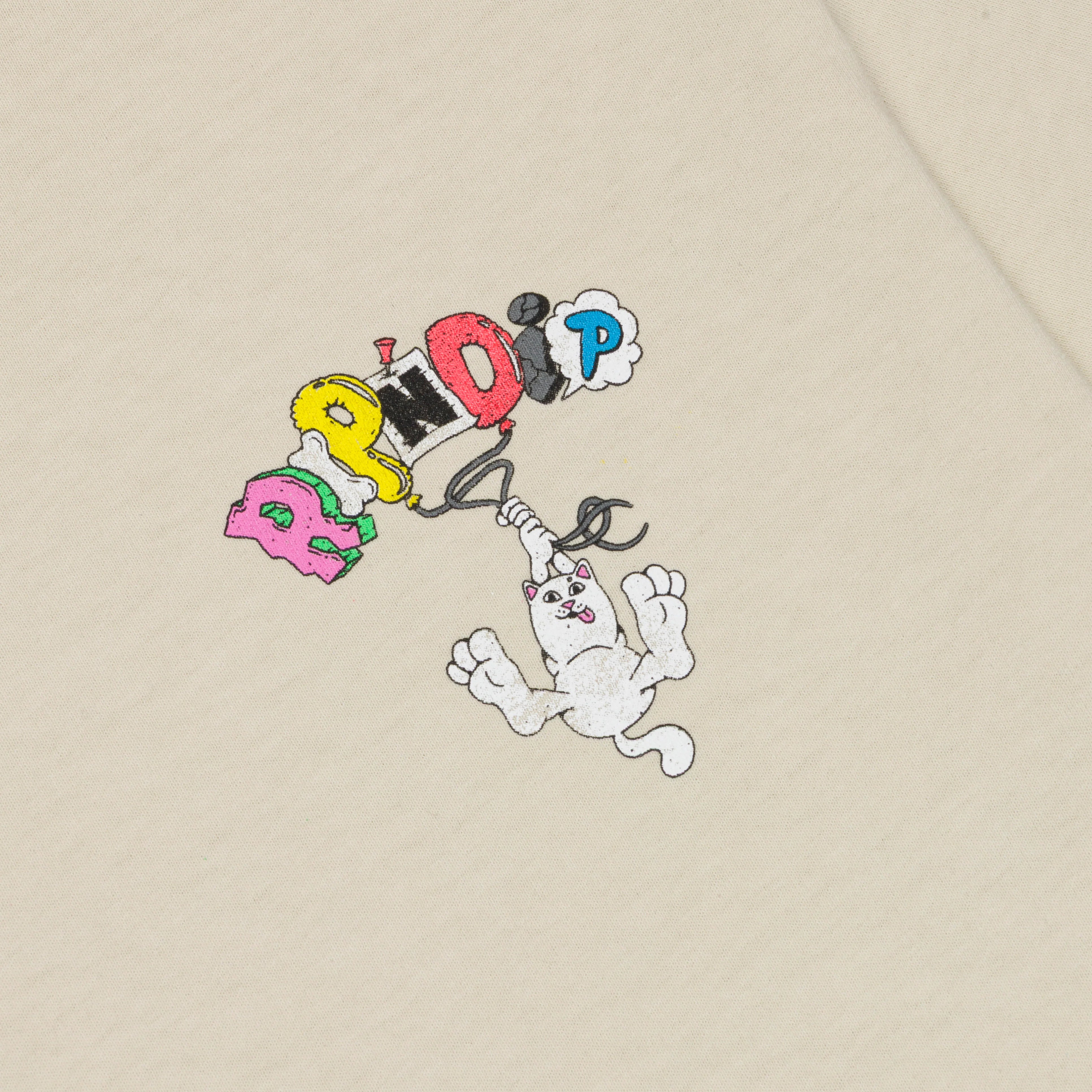 CAMISETA RIPNDIP - Nerm World Tee (Sand)