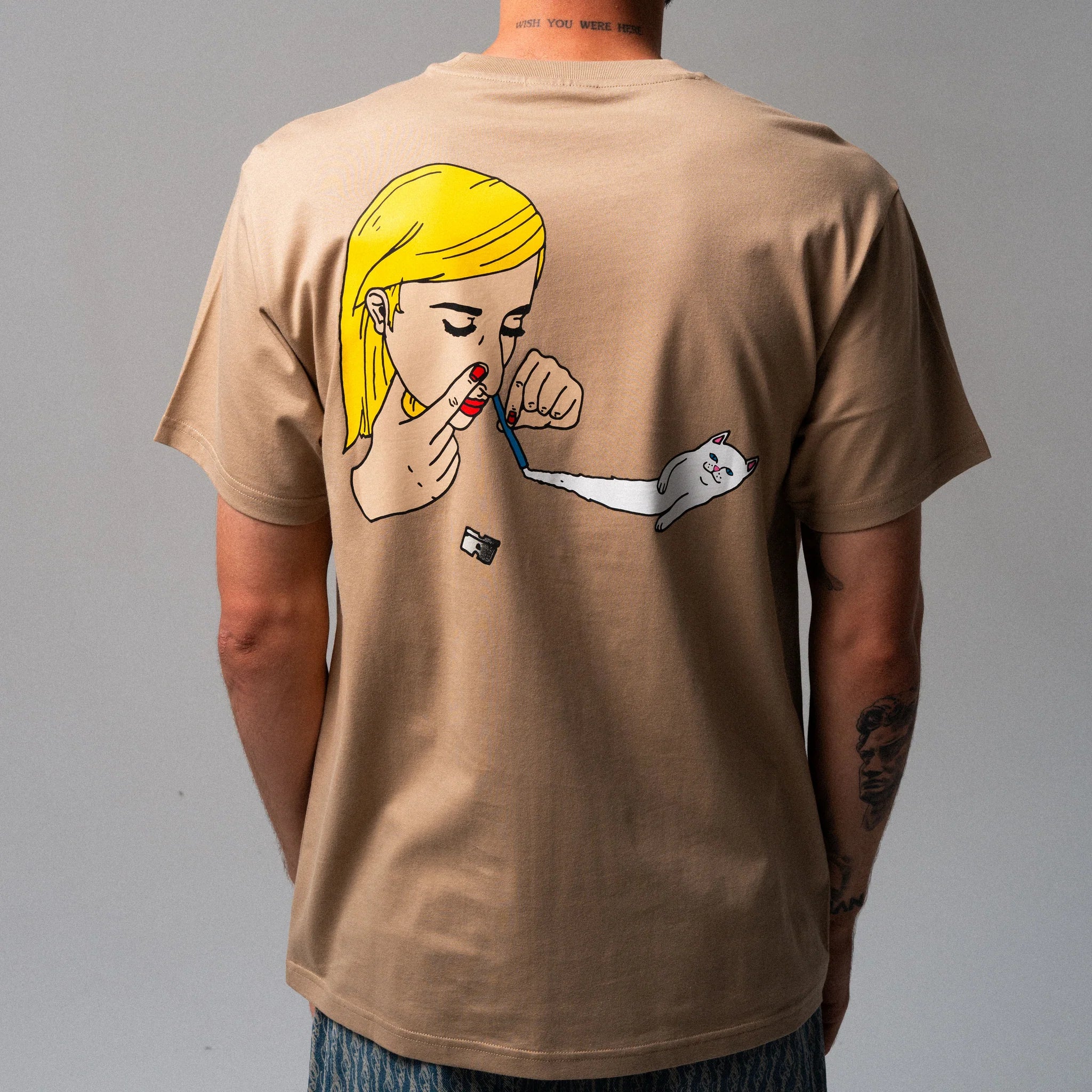 Camiseta Ripndip - COCO NERM TEE (TAN)