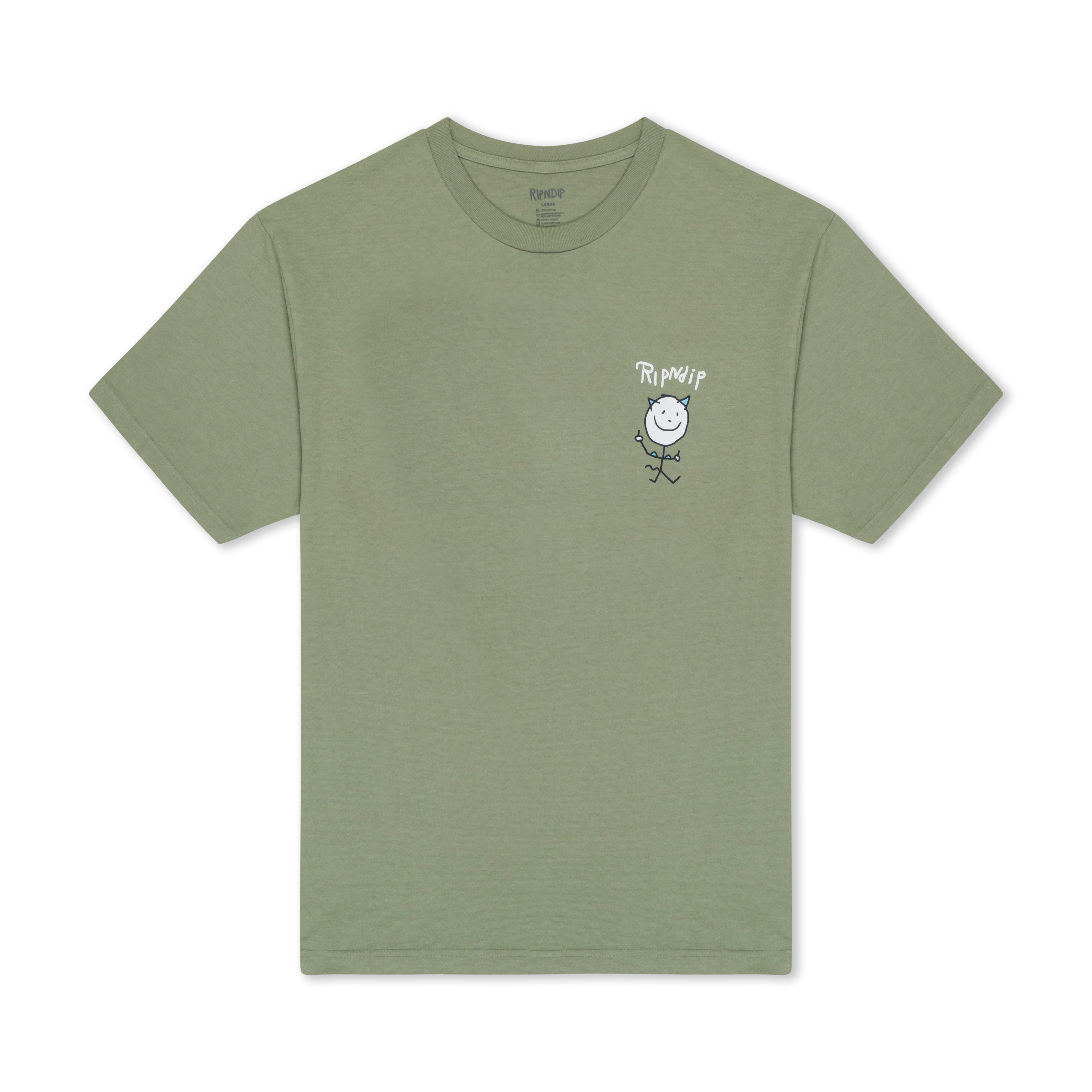 Camiseta Ripndip - Nerman Rockwell Tee (Dusty Olive)