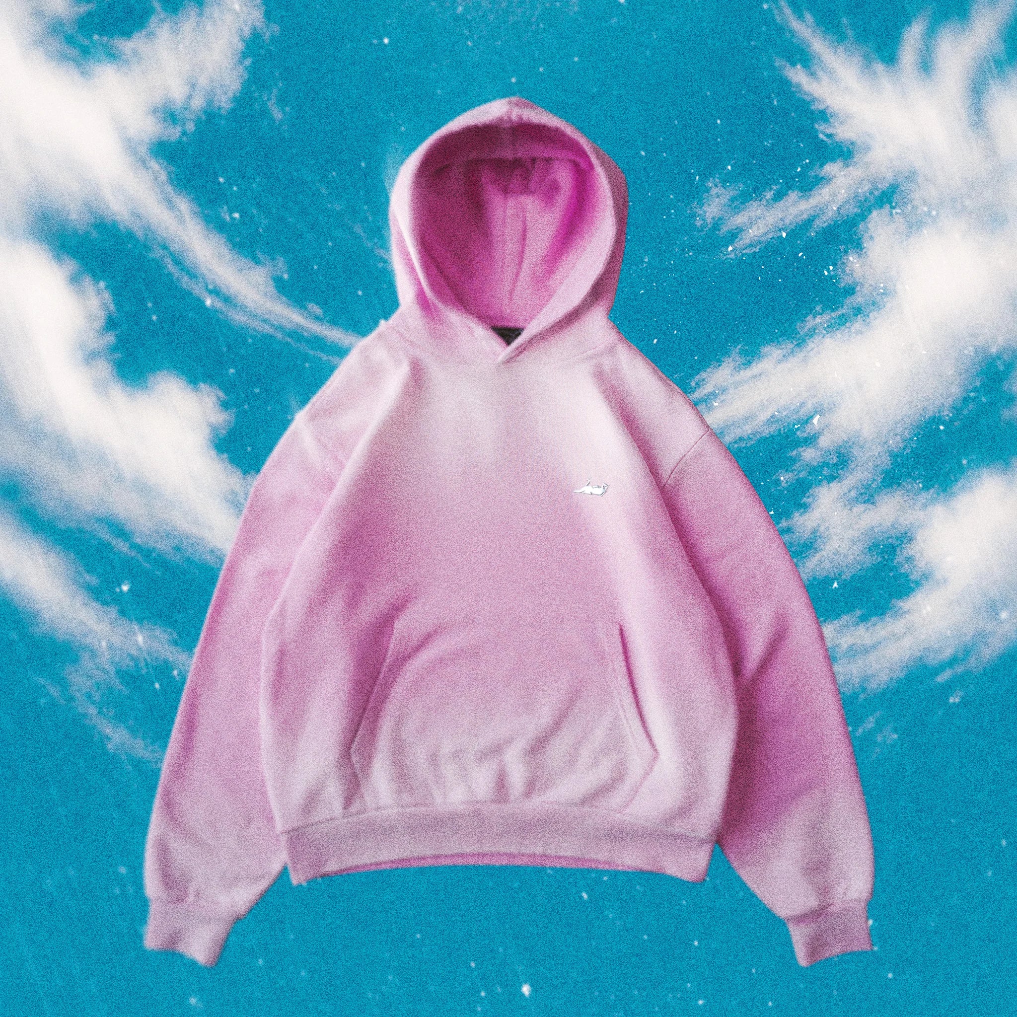 Castanza Hoodie (Light Pink Faded Wash) - Envio 30/10
