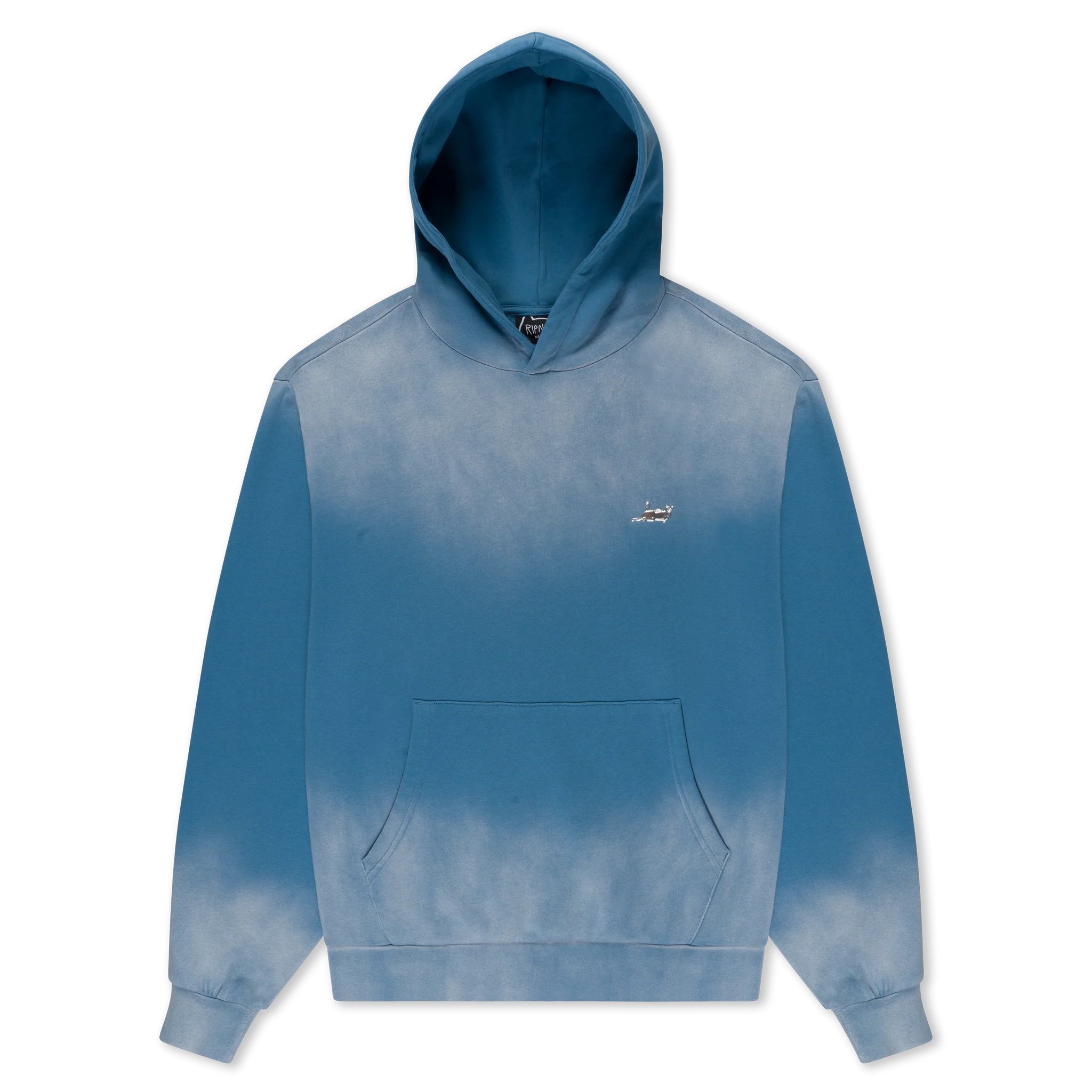 Castanza Hoodie (Light Blue Faded Wash) - Envio 30/10