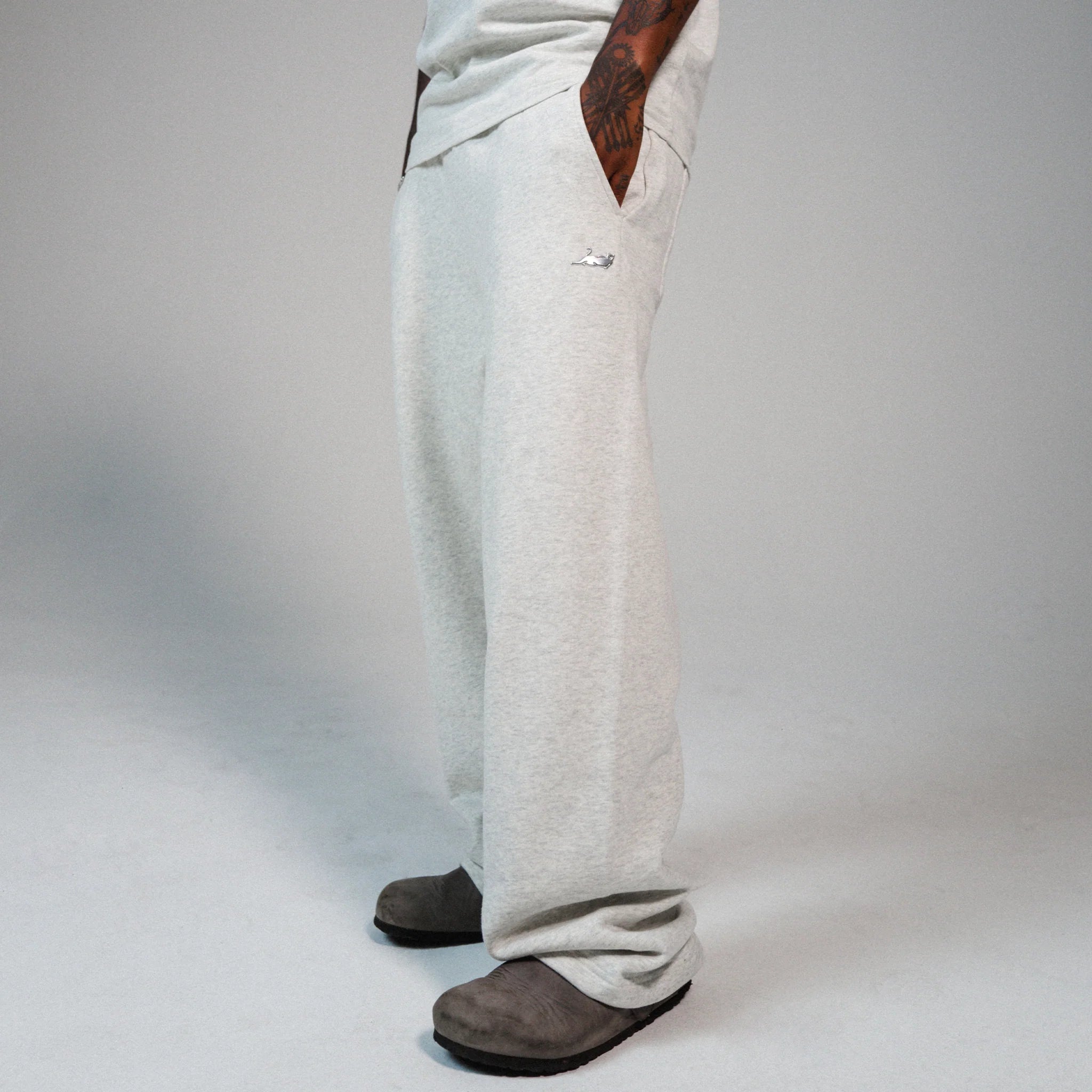 Castanza Straight Leg Sweatpants (Athletic Heather) - Envio 30/10