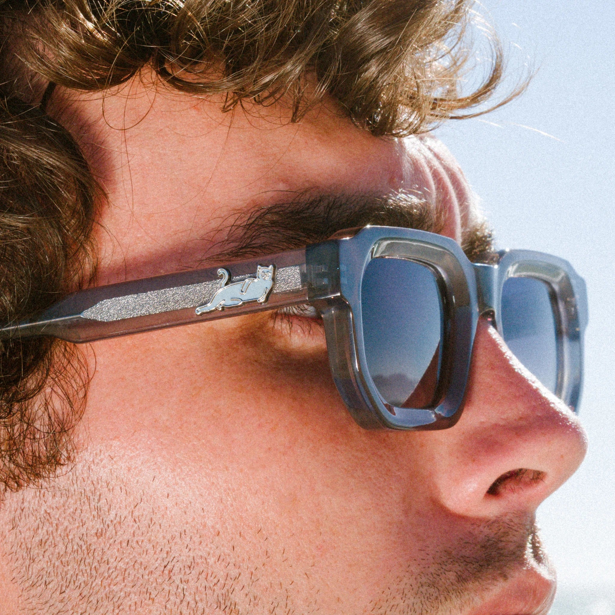 Castanza Sunglasses (Grey / Purple) - Envio 30/10
