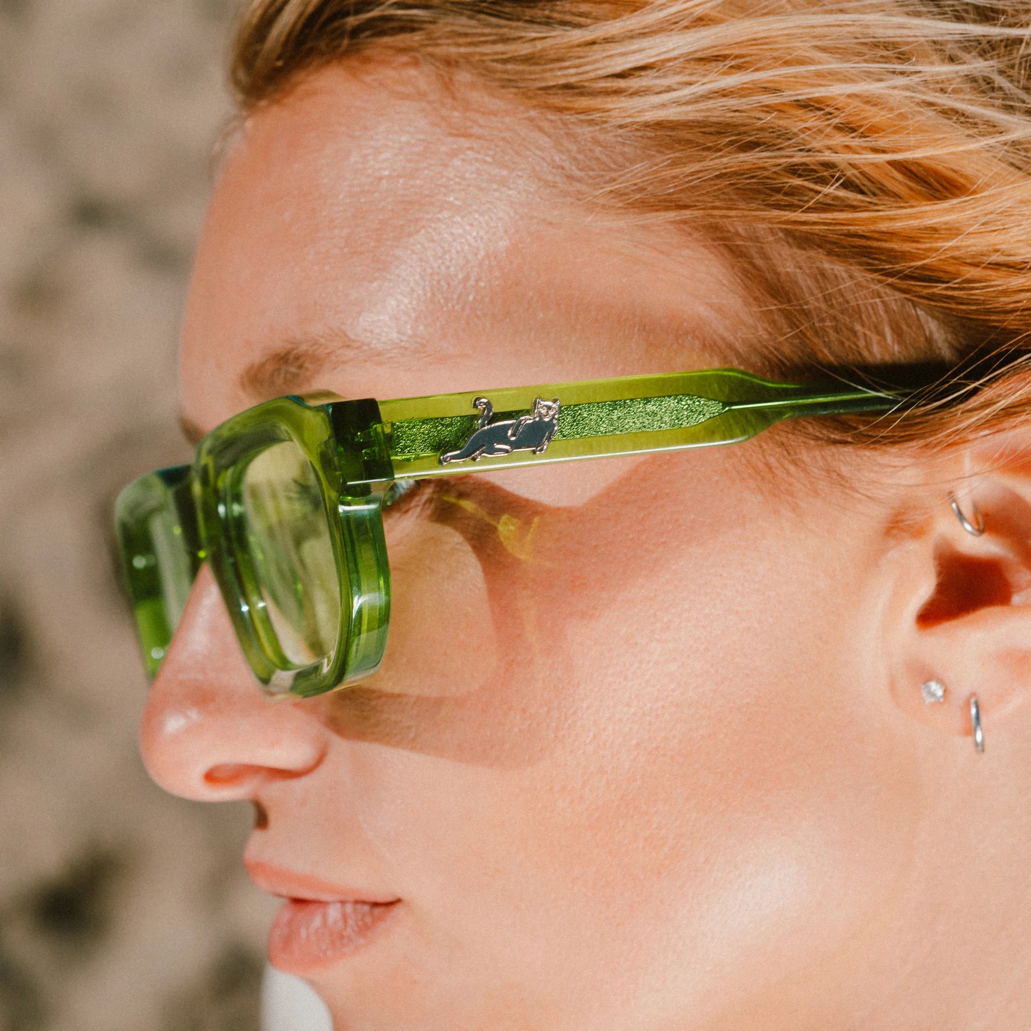Castanza Sunglasses (Light Green) - Envio 30/10