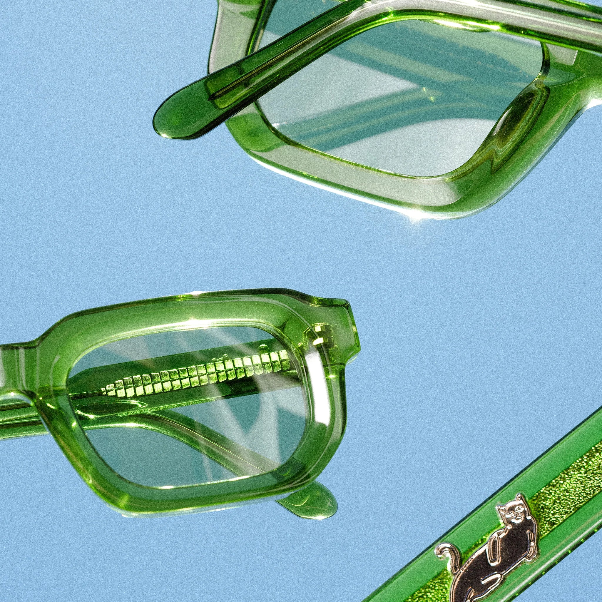 Castanza Sunglasses (Light Green) - Envio 30/10