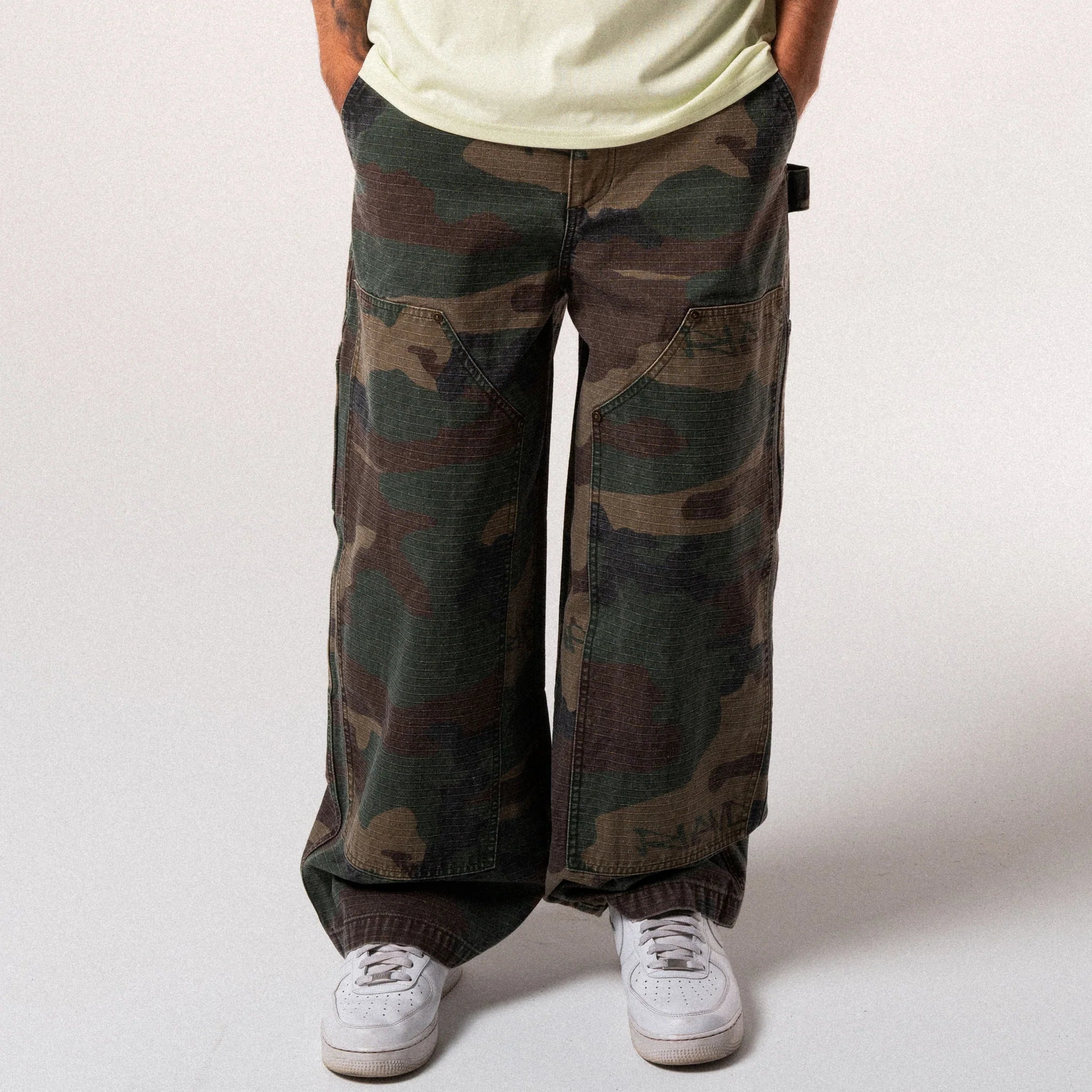 Calça Ripndip - CLAWS CAMO WIDE FIT CARPENTER PANTS (MULTI)