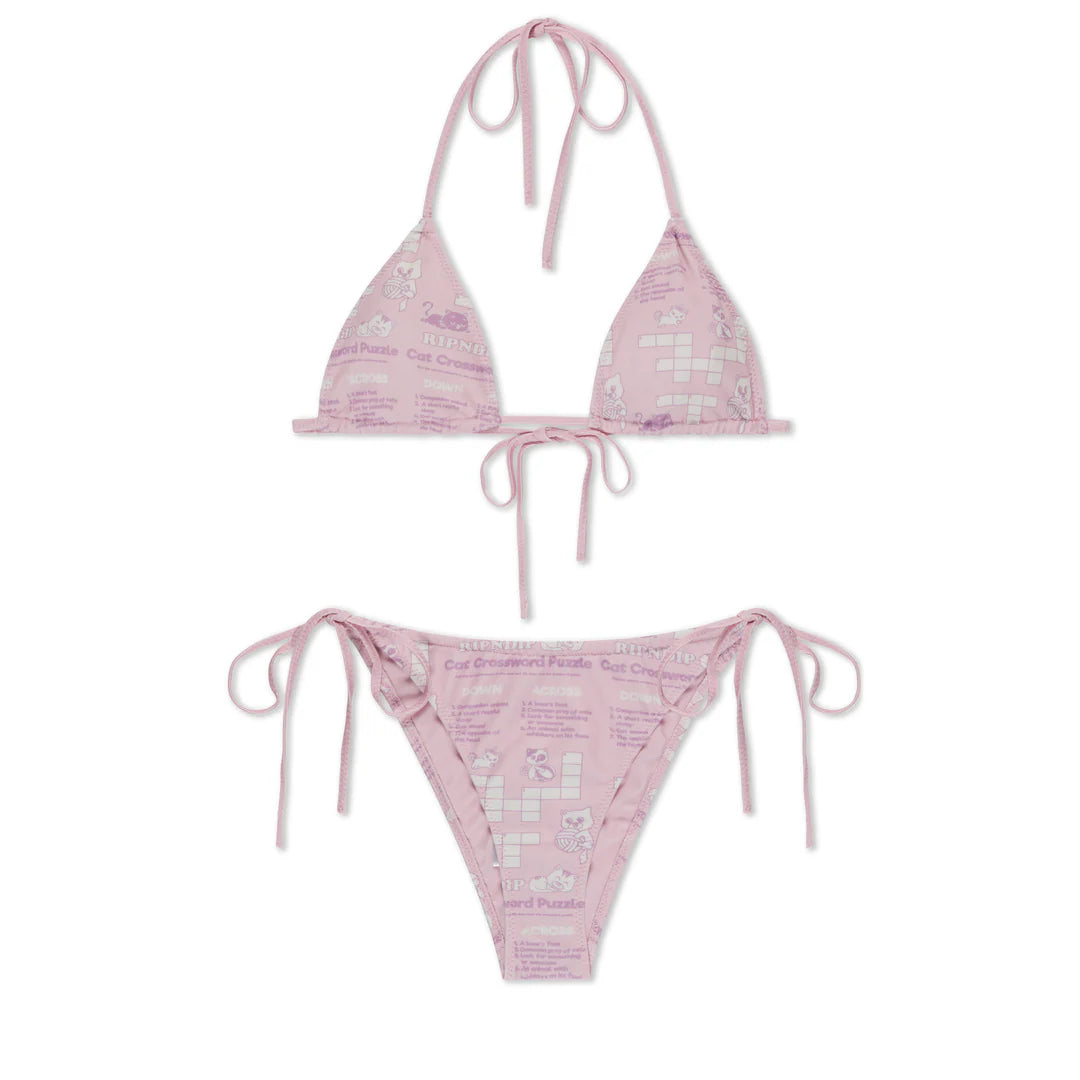 Biquíni Ripndip - CROSSWORD 2PC BIKINI SET (PINK)