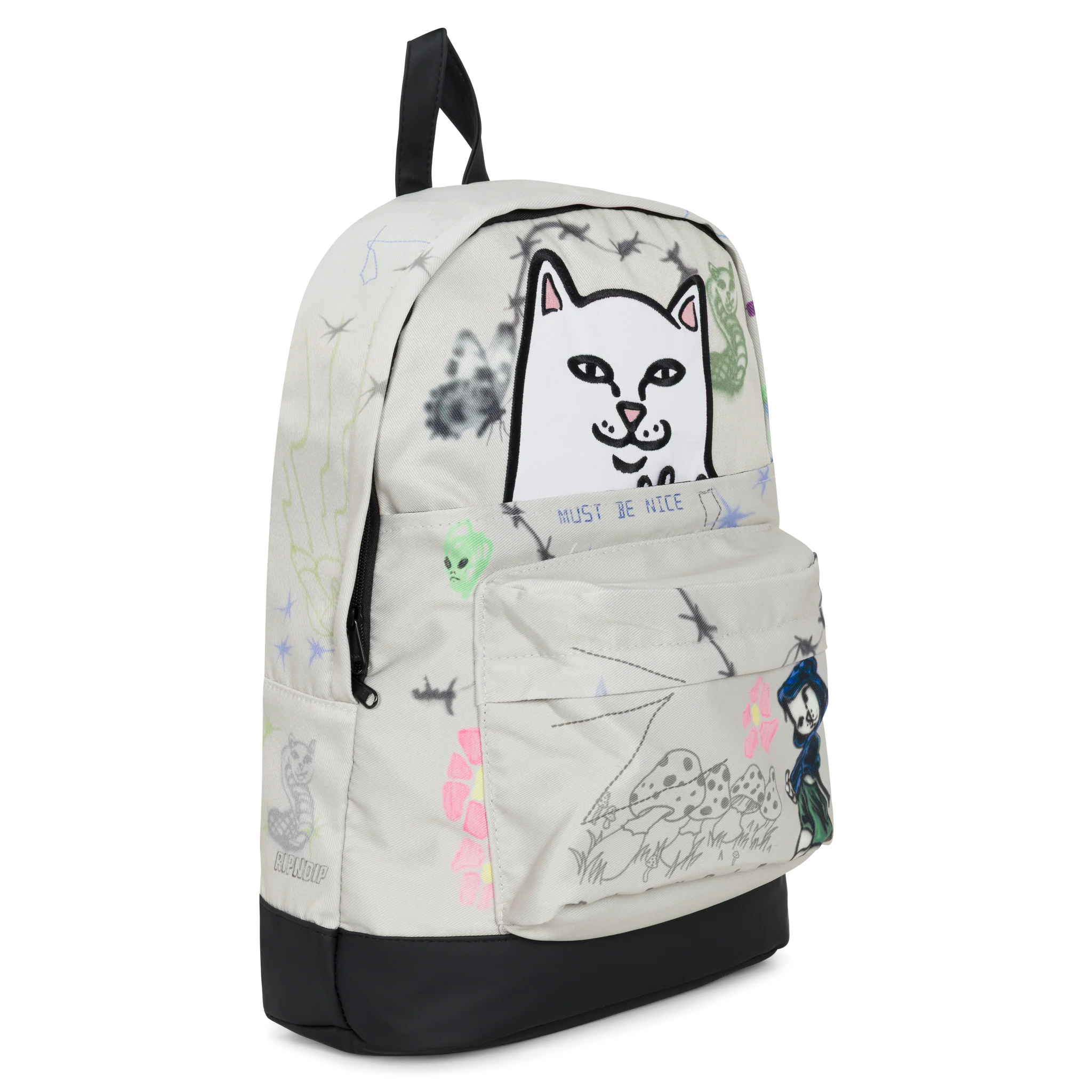 Mochila Ripndip - Goosebumps Velcro Backpack (Bone)