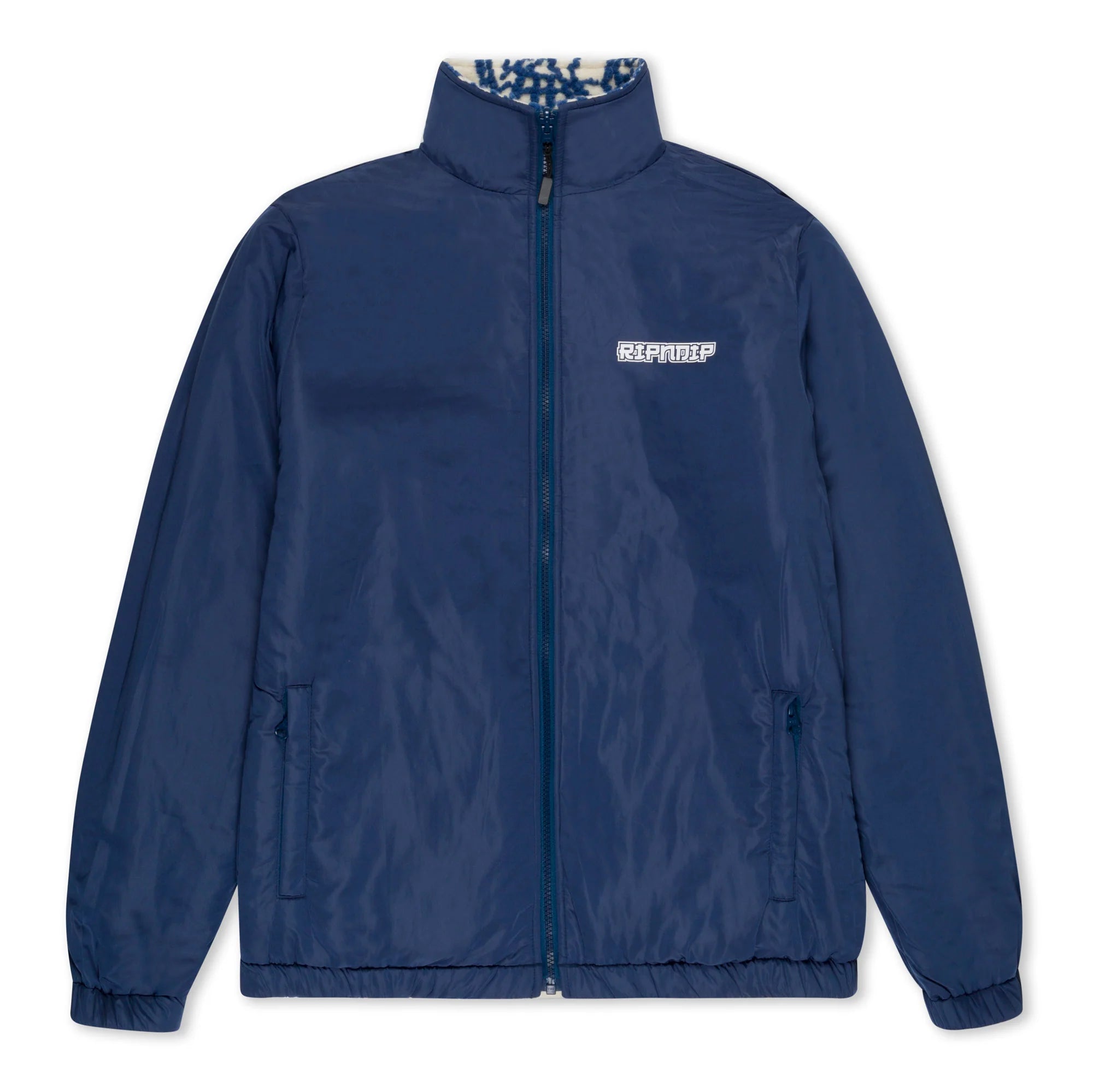 Jaqueta Ripndip - Haku Reversible Jacket (Off White/Navy) - Envio 30/10