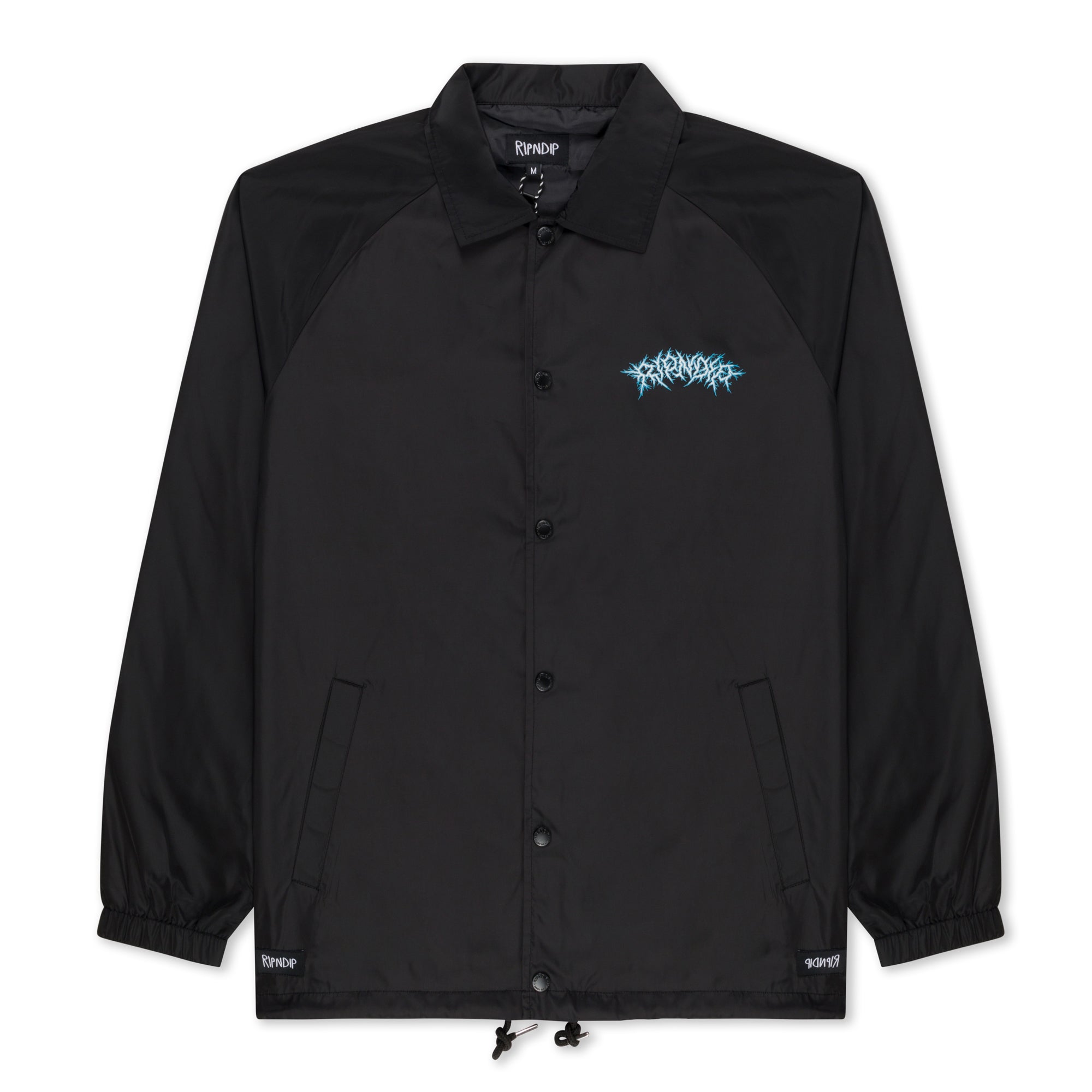 378733 Nervous System Coaches Jacket (Black)