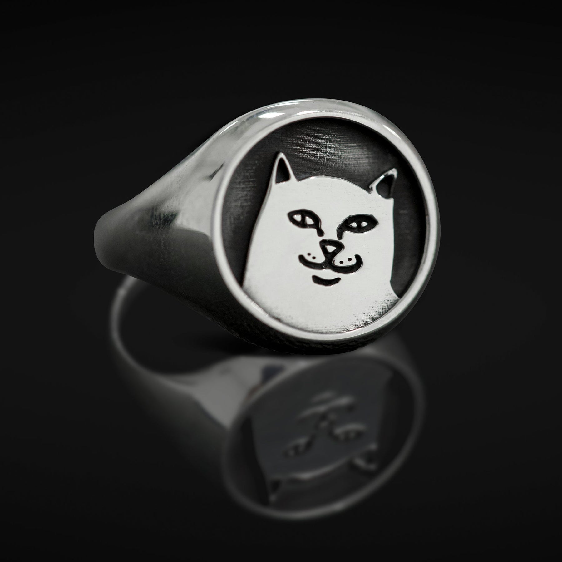 ANEL RIPNDIP - Nermal Ring (Silver) – RIPNDIP Brasil