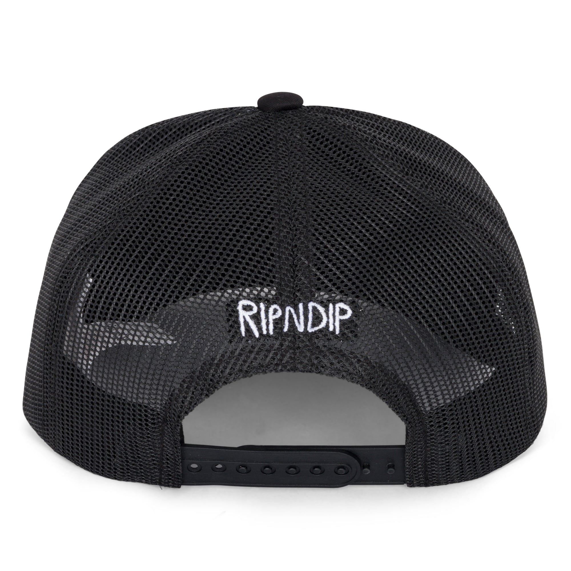 RIPNDIP My Neighborhood Trucker Hat (Black)