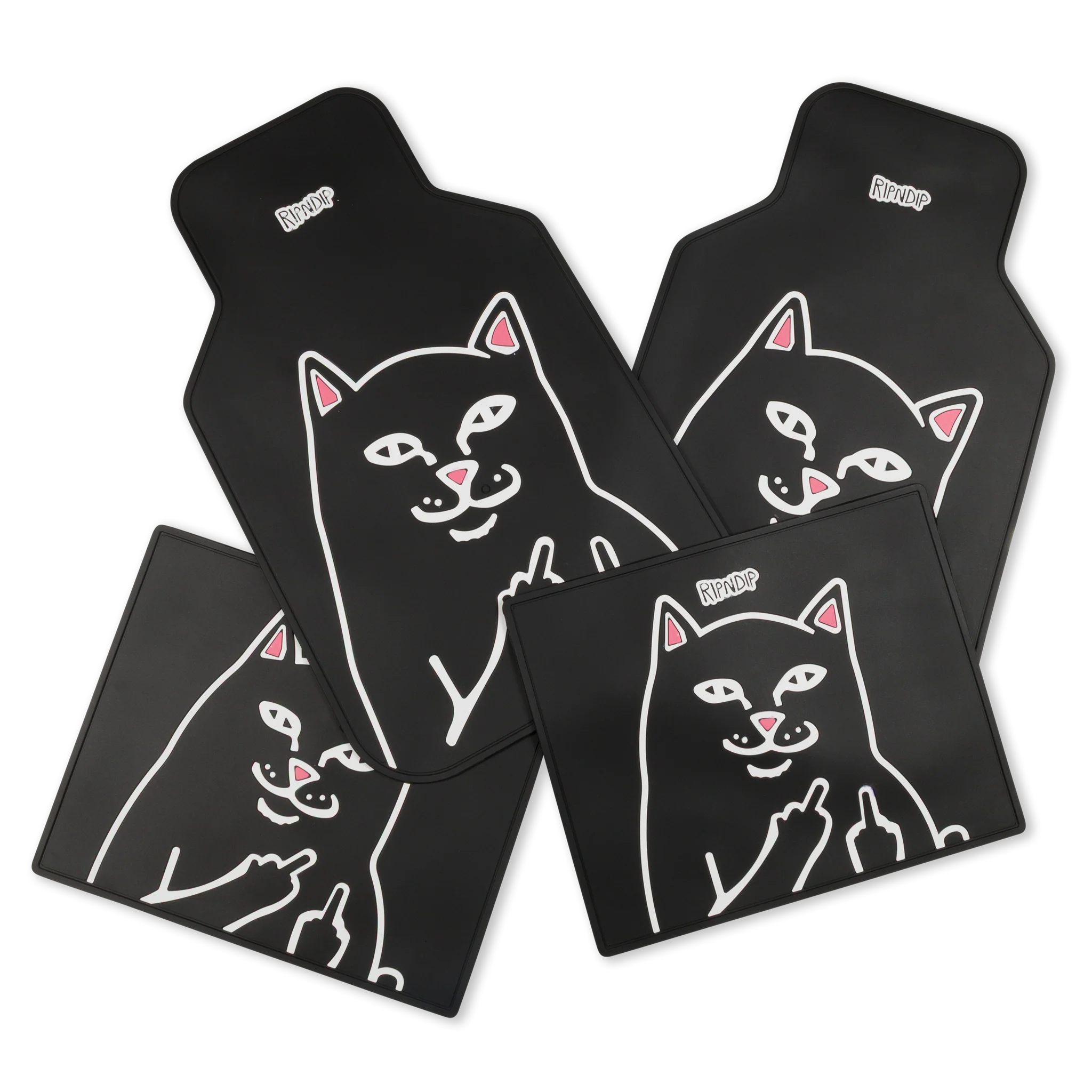 Tapeta para Carro Ripndip - LORD JERMAL CAR FLOOR MATS (BLACK)