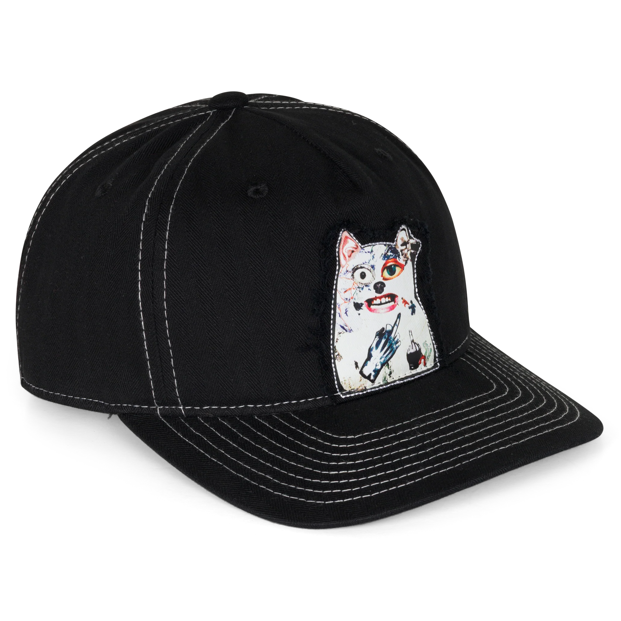 Boné Ripndip - Lord Nermal Collage Snapback (Black)