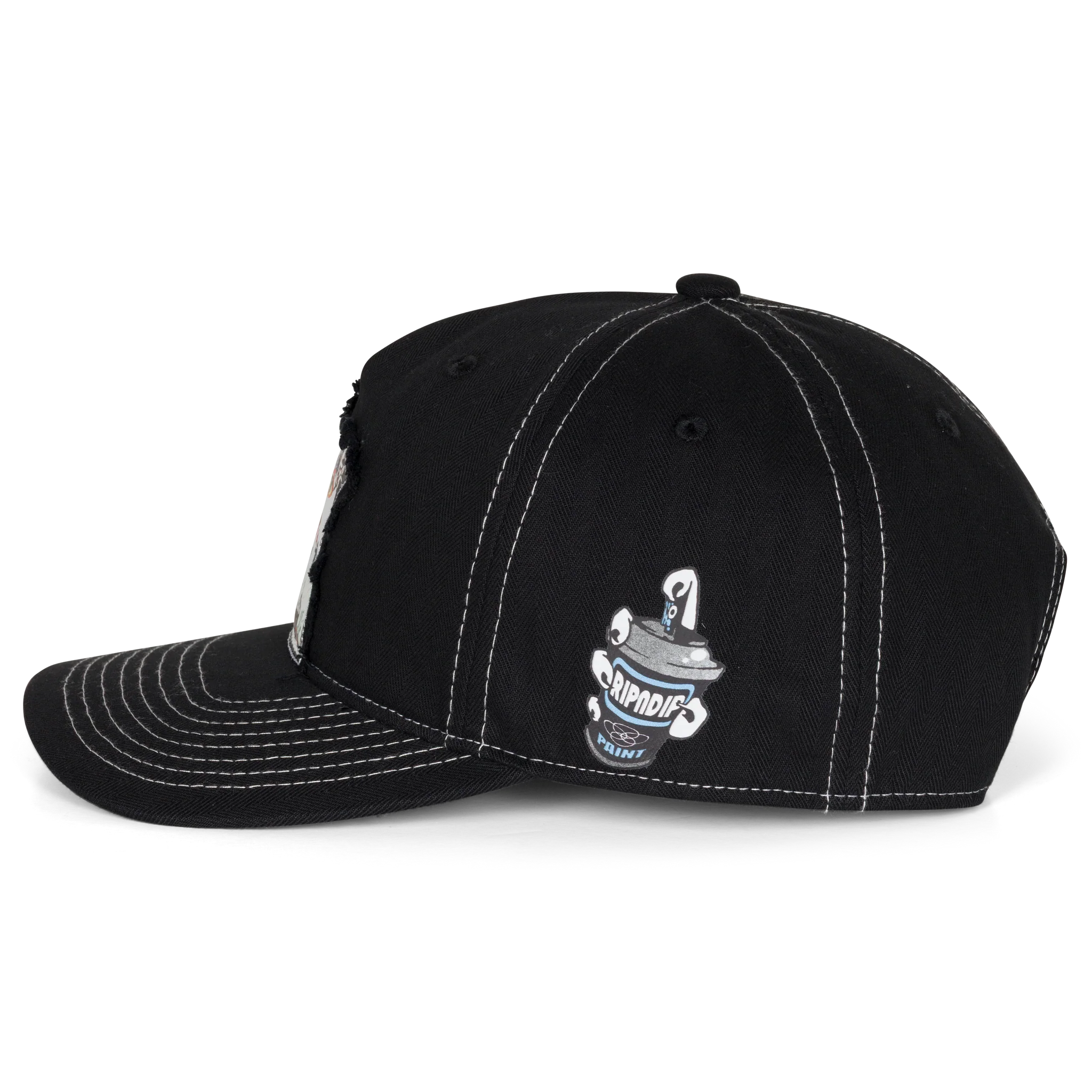 Boné Ripndip - Lord Nermal Collage Snapback (Black)