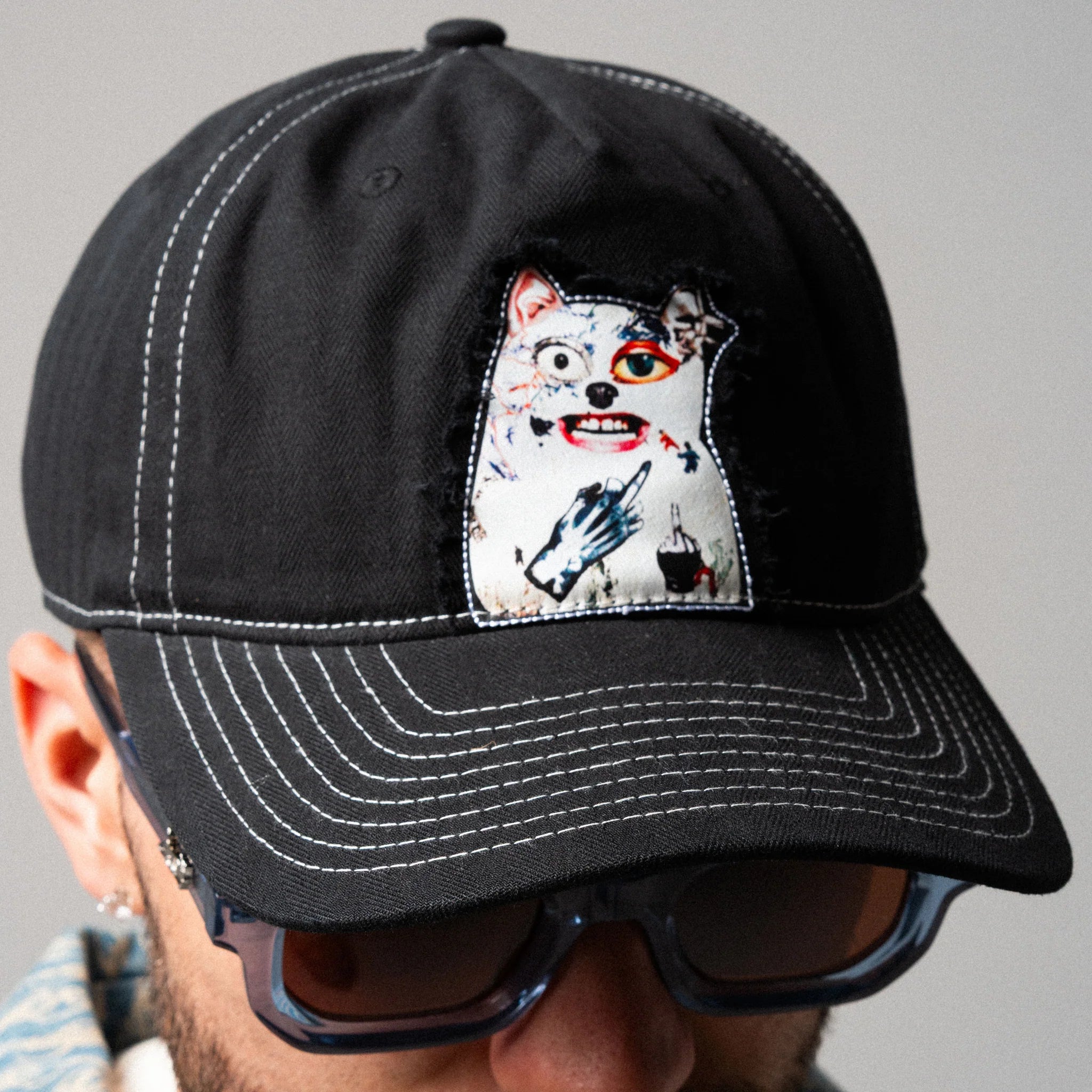 Boné Ripndip - Lord Nermal Collage Snapback (Black)