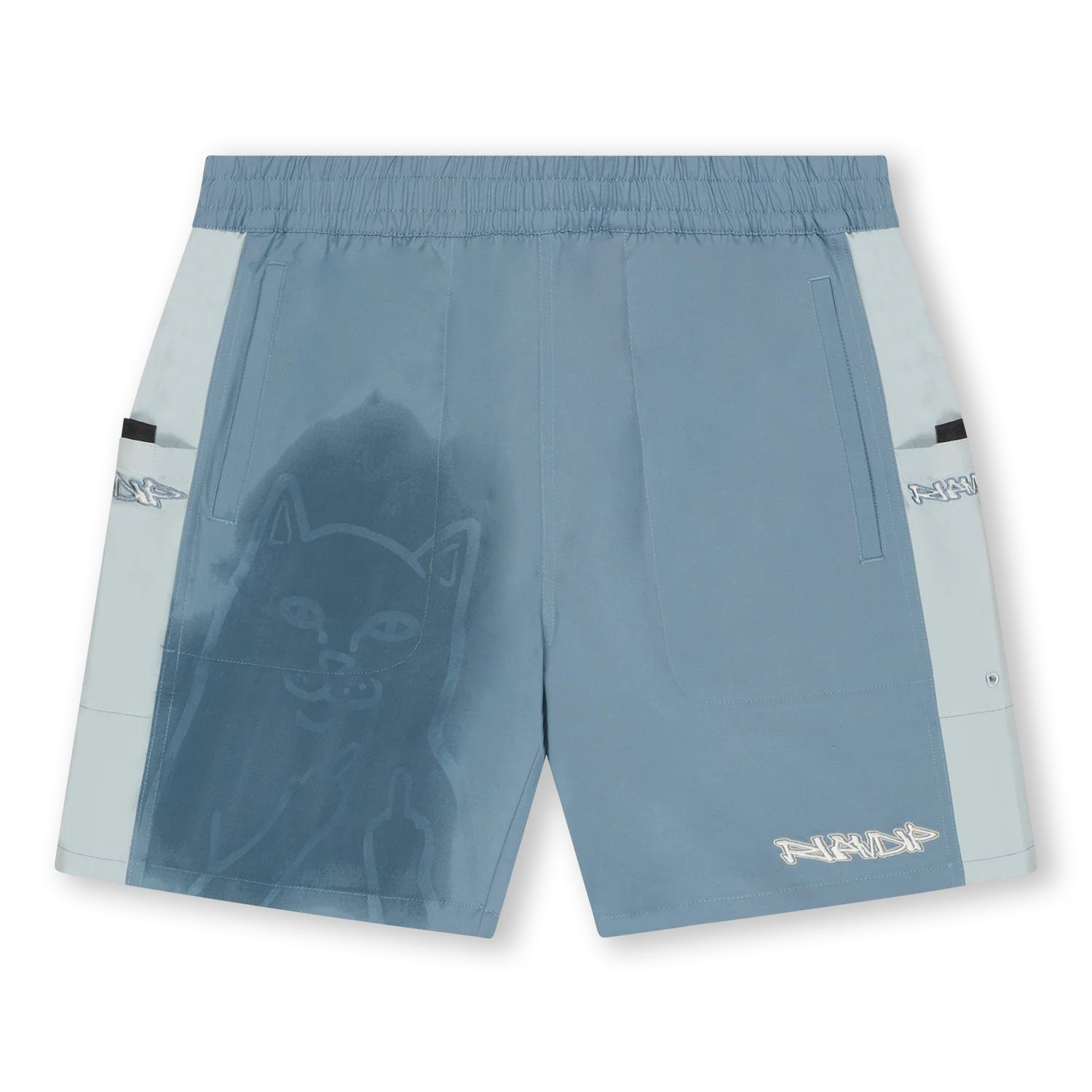 Shorts Ripndip - LORD NERMAL SWIM SHORTS (SLATE)