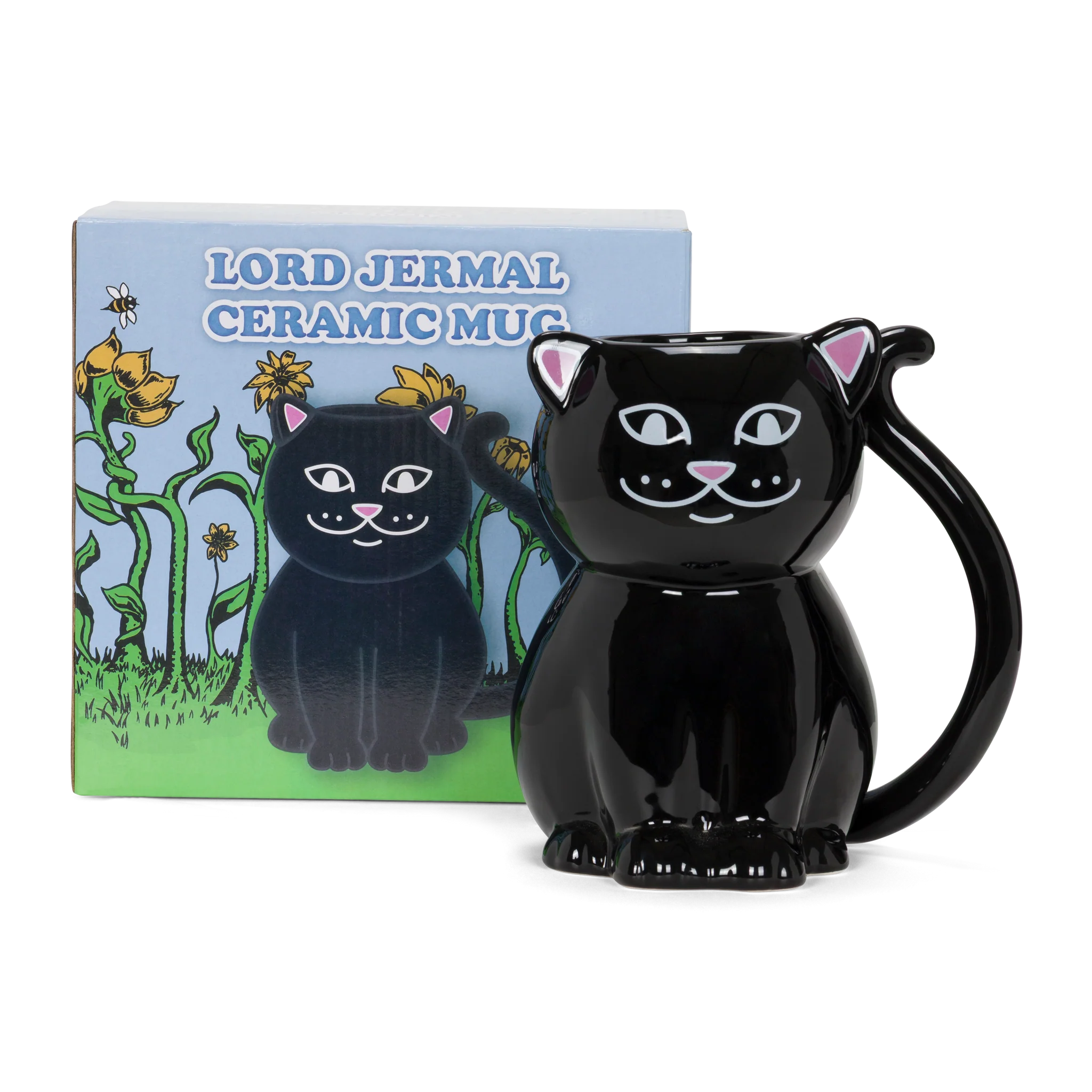 Lord Jermal Ceramic Mug (Black) - Envio 30/10