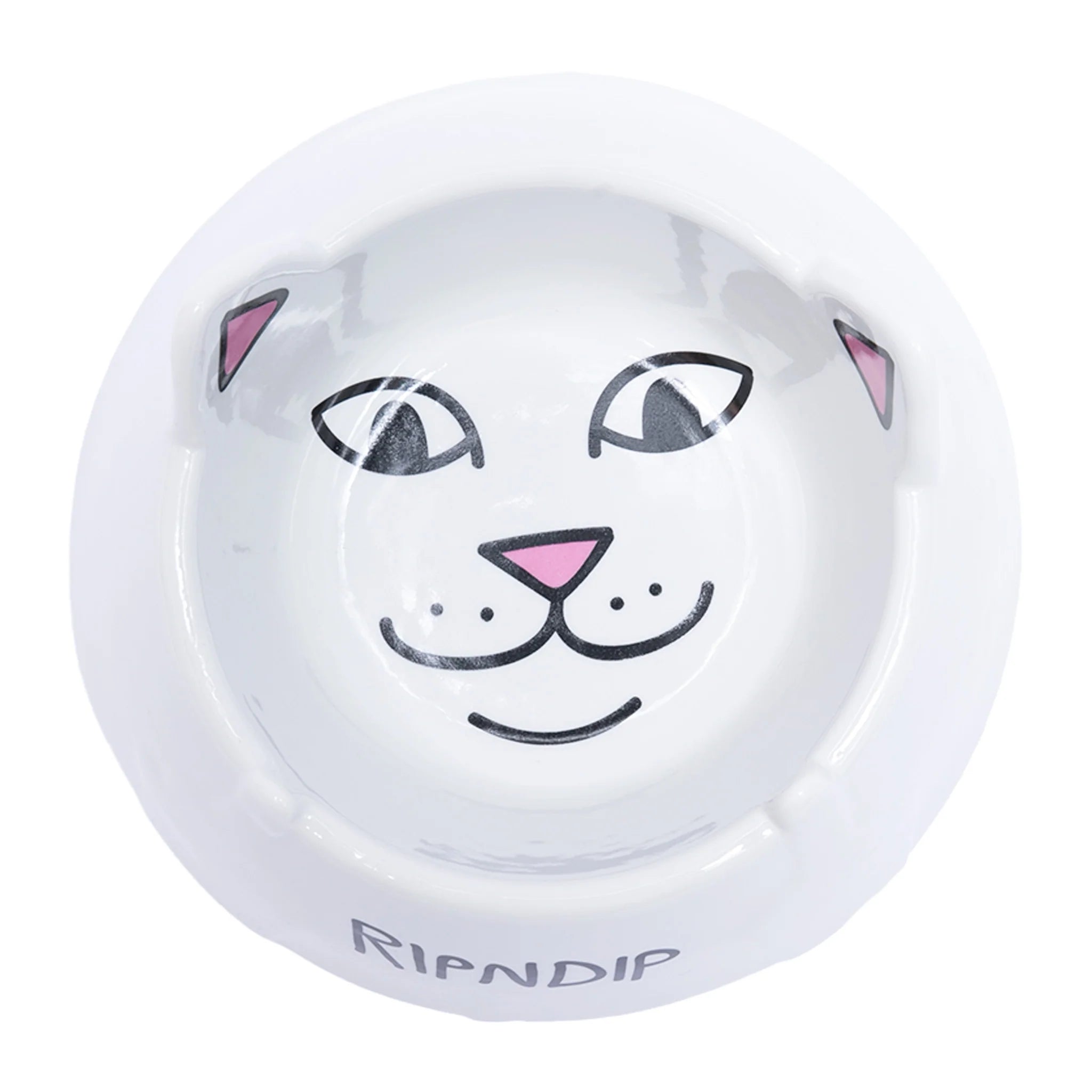 Tigela de Cerâmica Ripndip - Lord Nermal Pet Bowl (White) - Envio 30/10
