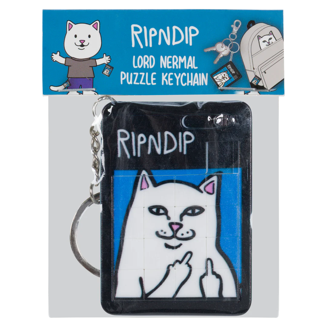 Chaveiro Ripndip - Lord Nermal Puzzle Keychain (Black)