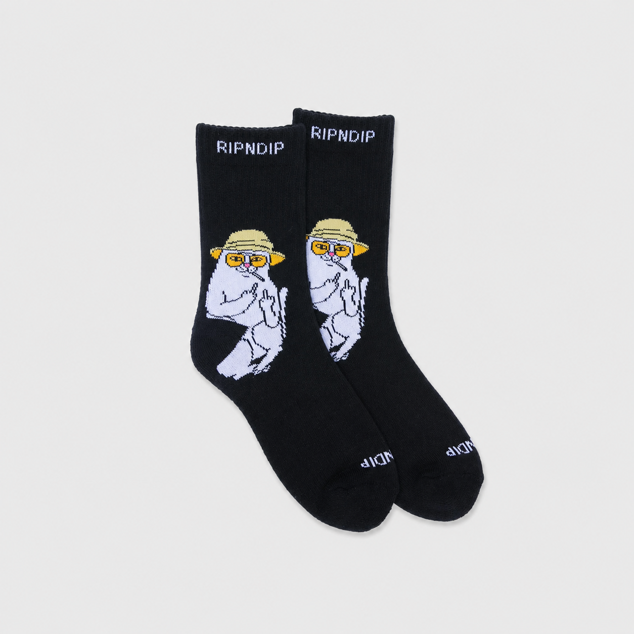 Meia Ripndip - Nermal S Thompson Socks Mid (Black)