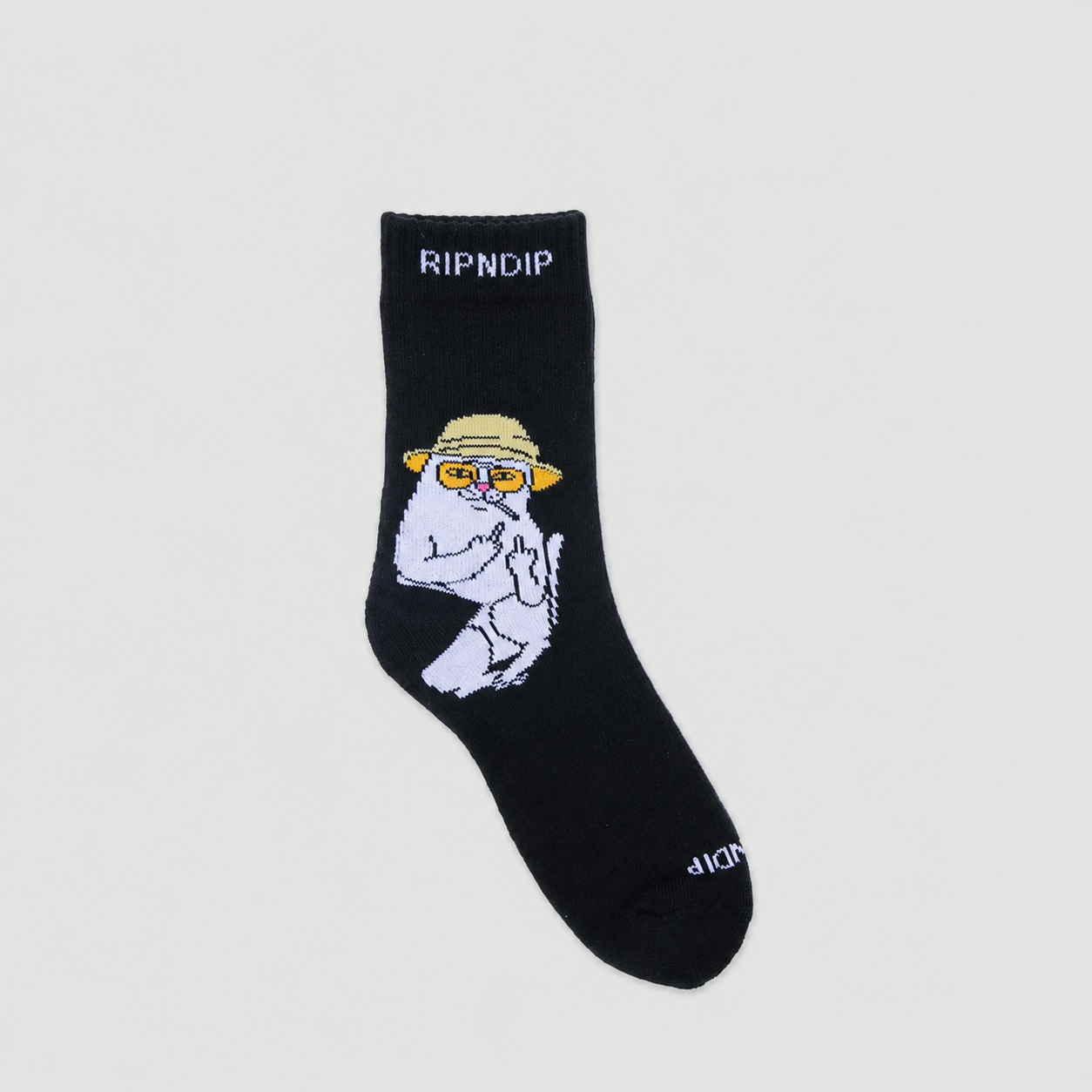 Meia Ripndip - Nermal S Thompson Socks Mid (Black)