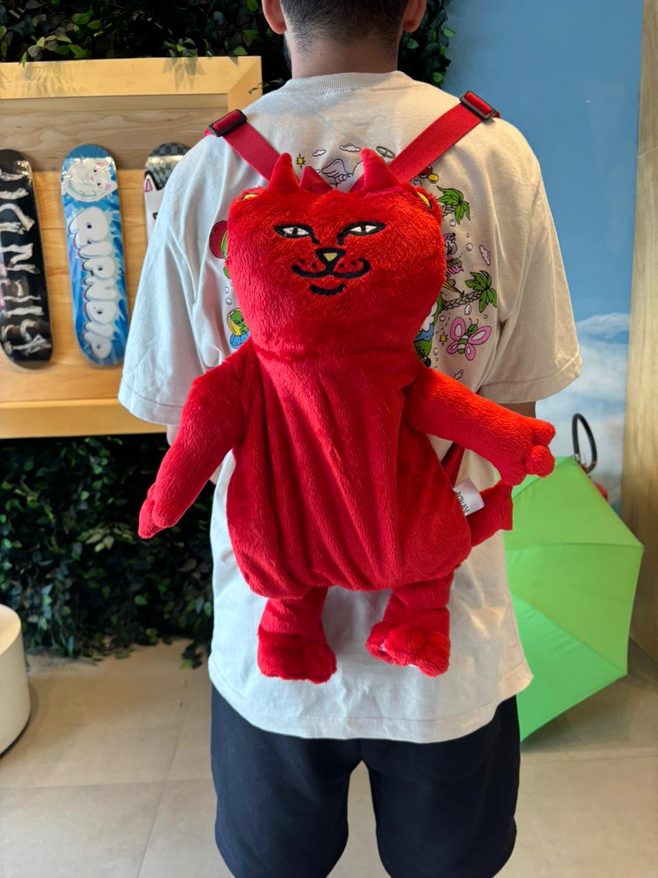 Mochila RIPNDIP - Lord Devil Plush Backpack (Red)