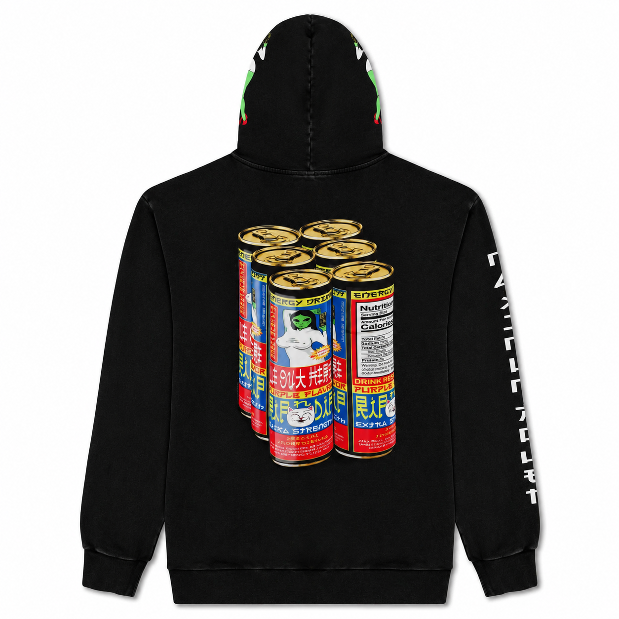 Moletom Ripndip - Nerms Cans Hoodie (Black)