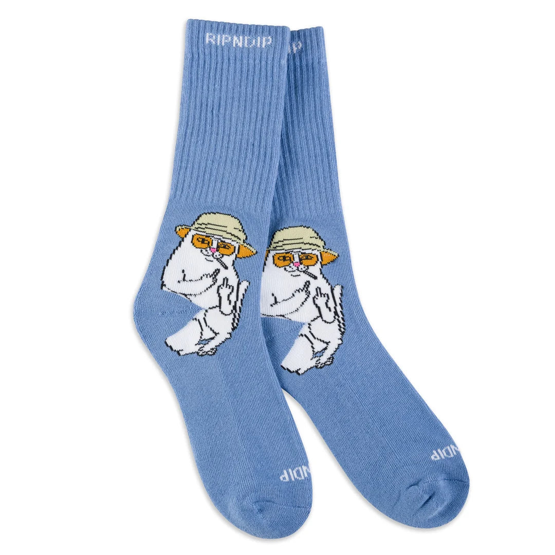 Meia RIPNDIP - Nermal S Thompson Socks (SLATE)
