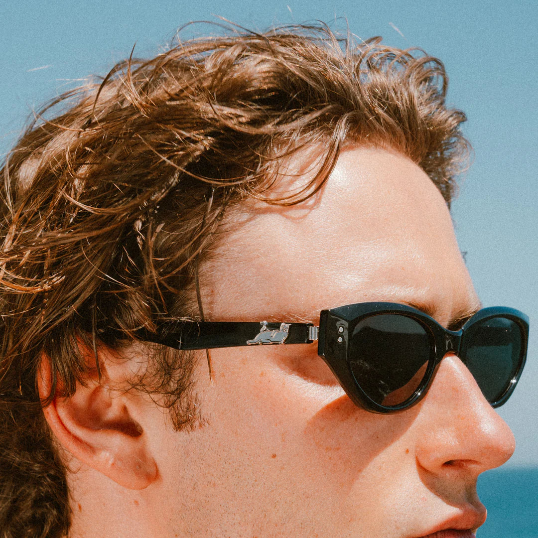 Óculos Ripndip - Castanza Folding Sunglasses (Black)