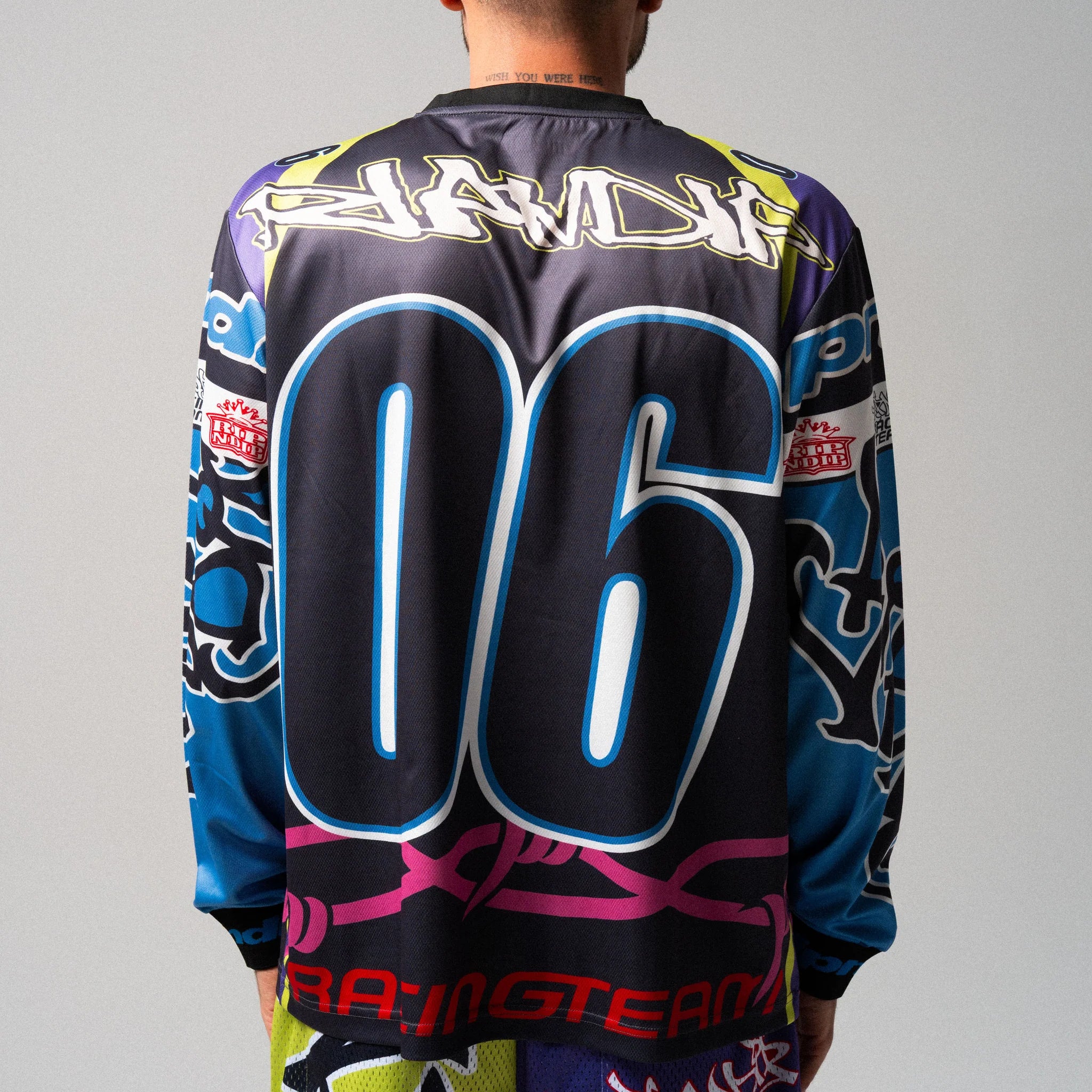 Camisa de Manga Longa - RIPNDIP AllStar Jersey (Multi)