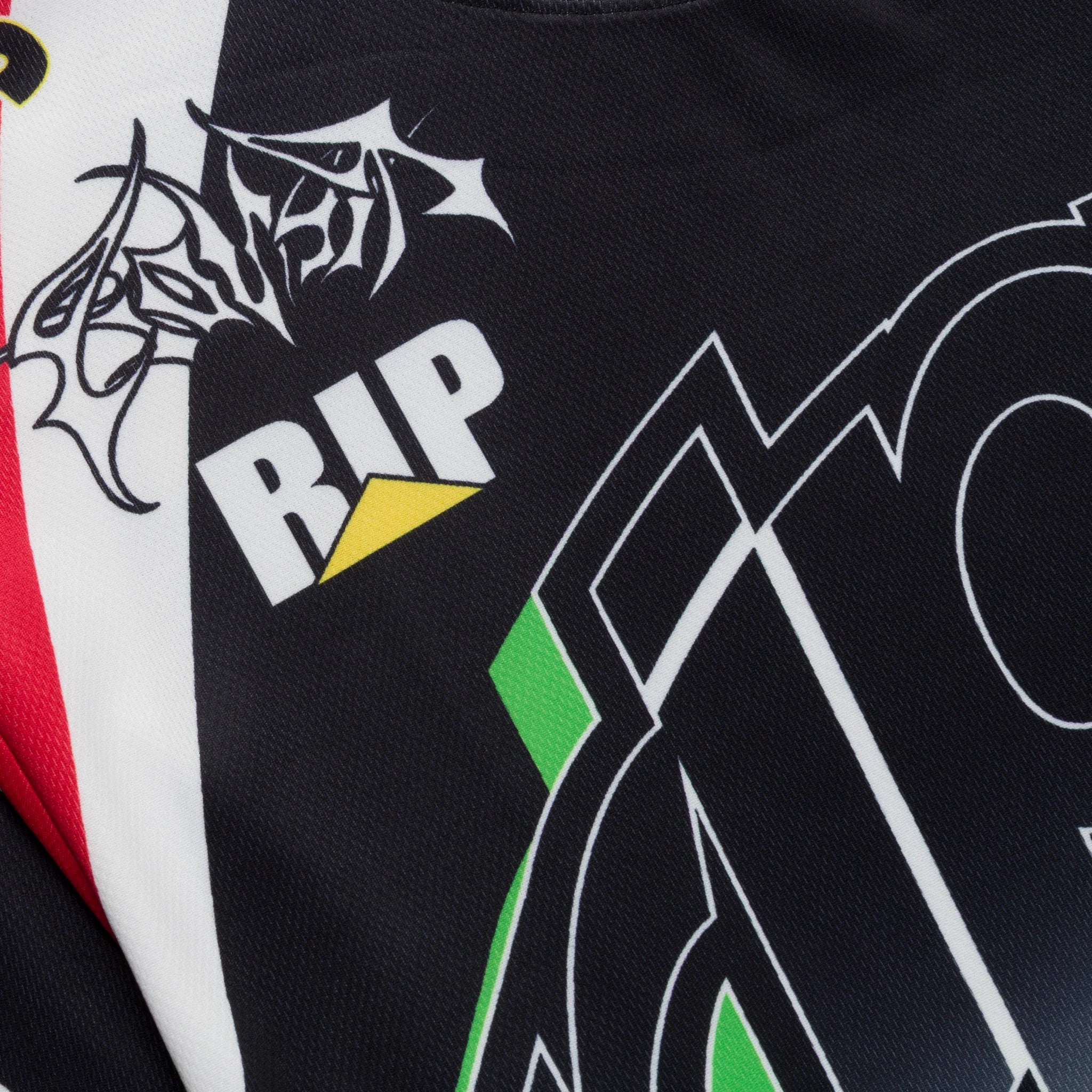 Camisa de Manga Longa - RIPNDIP All Star Long Sleeve Jersey (Red / Black) - 30/10