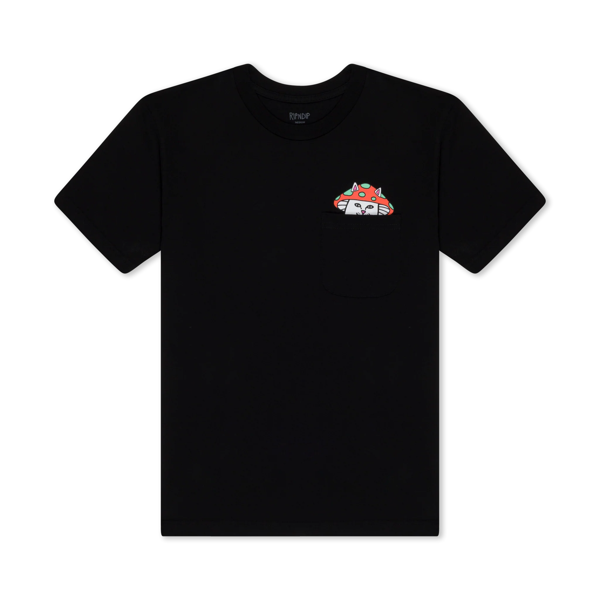 Camiseta Ripndip - Lord Shroomy Pocket Tee (Black) - Envio 23/06