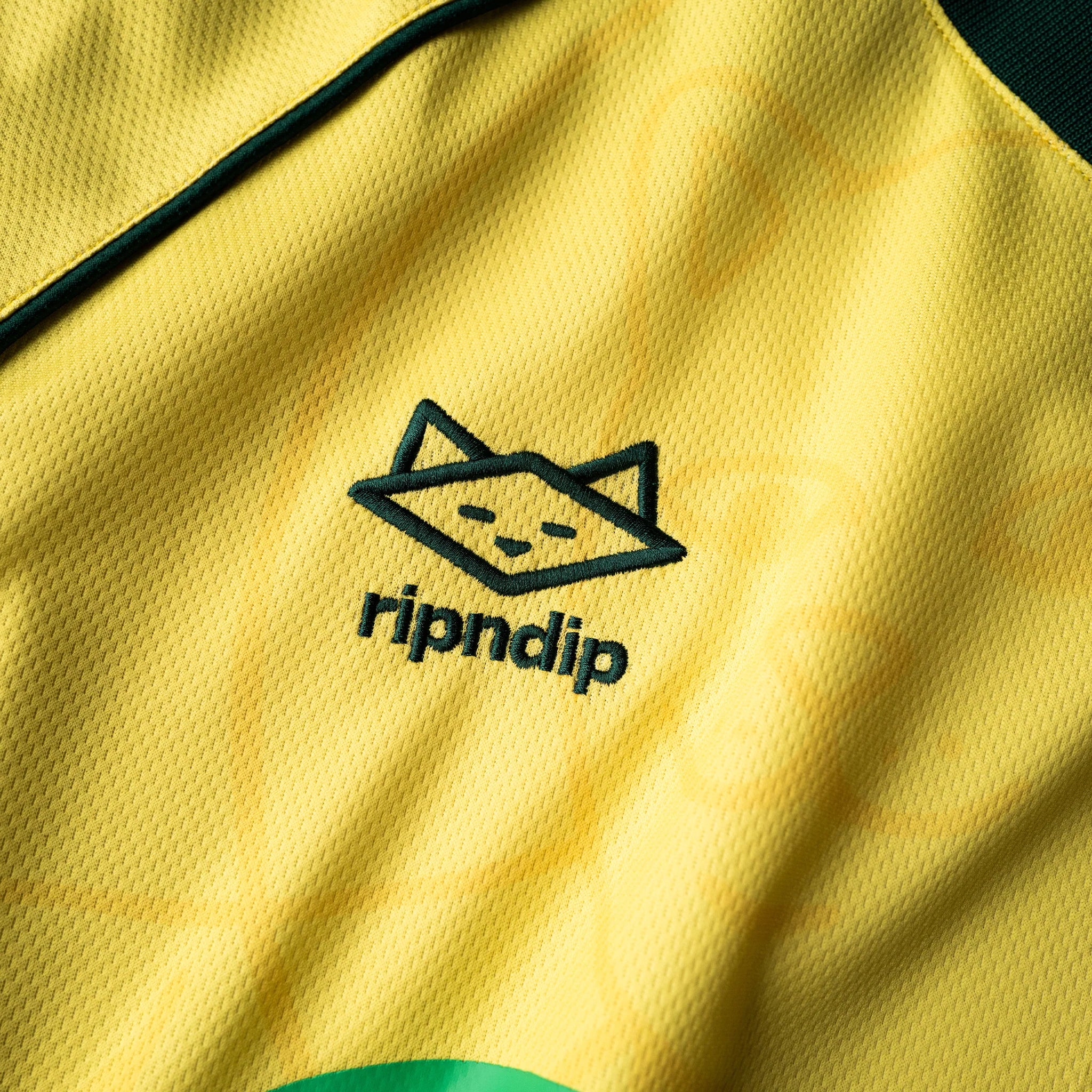 RND Cup Brazil Soccer Jersey (Yellow/Green) - Envio 30/10