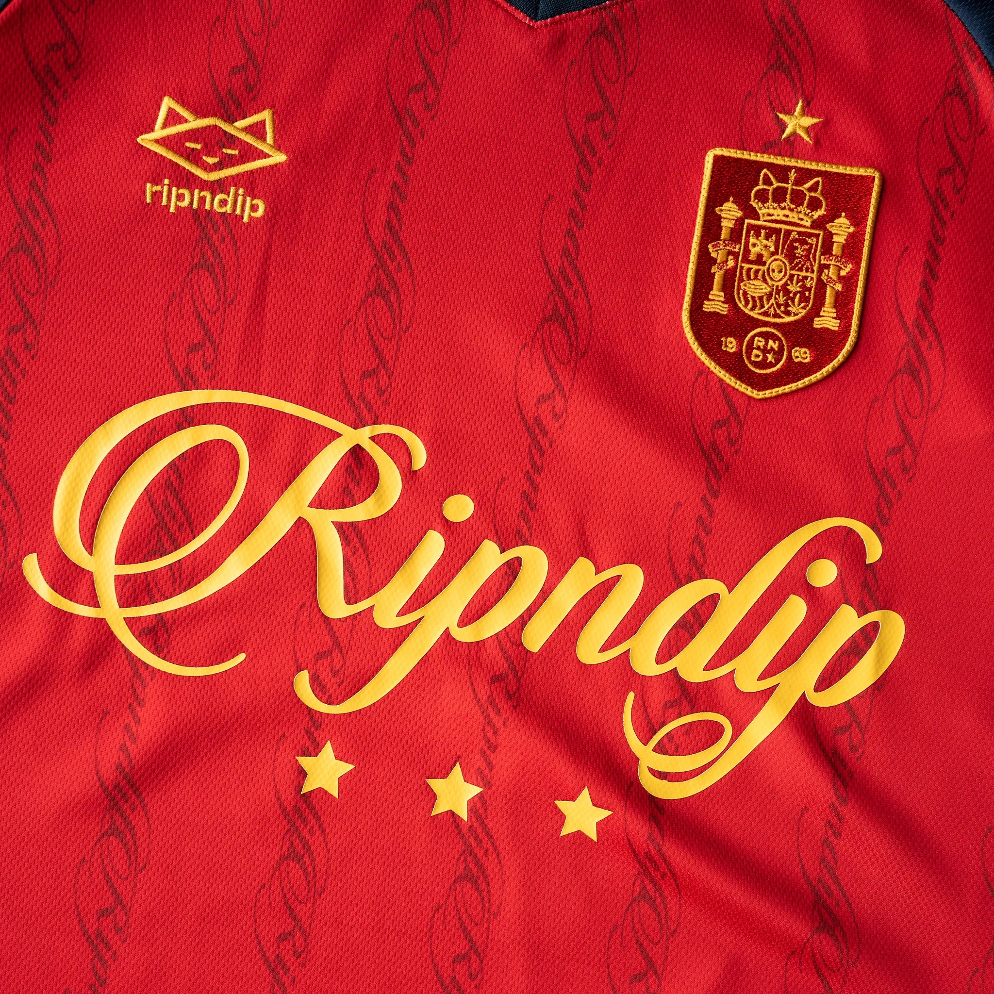 RND Cup Spain Soccer Jersey (Red/Navy) - Envio 30/10