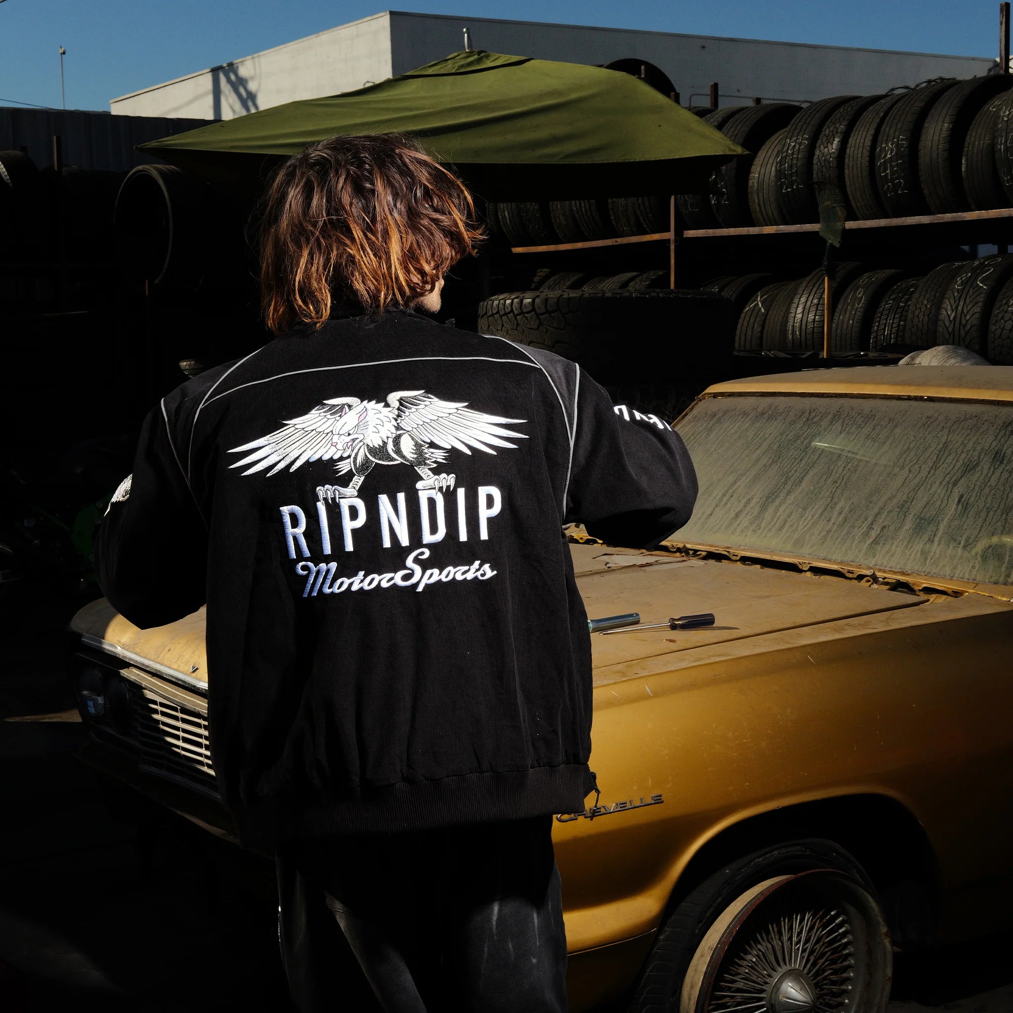 RND MOTORSPORTS JACKET (BLACK) - Envio 30/10