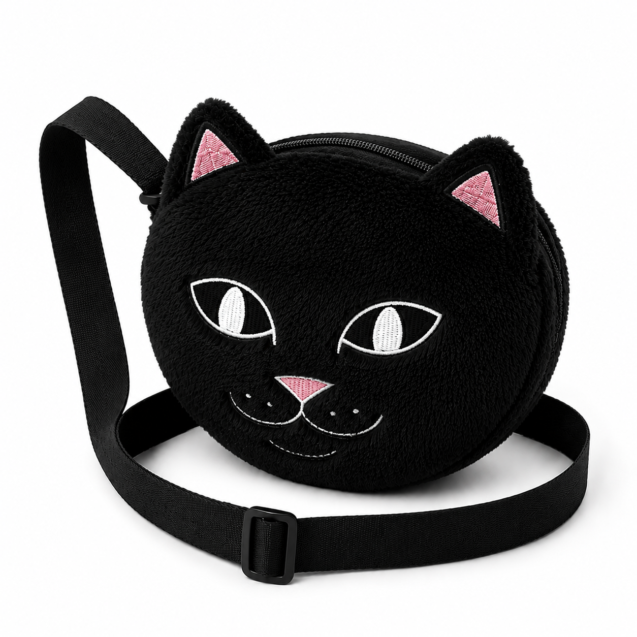 Shoulder Bag RIPNDIP - Lord Jermal Sherpa Crossbody Bag (Black)