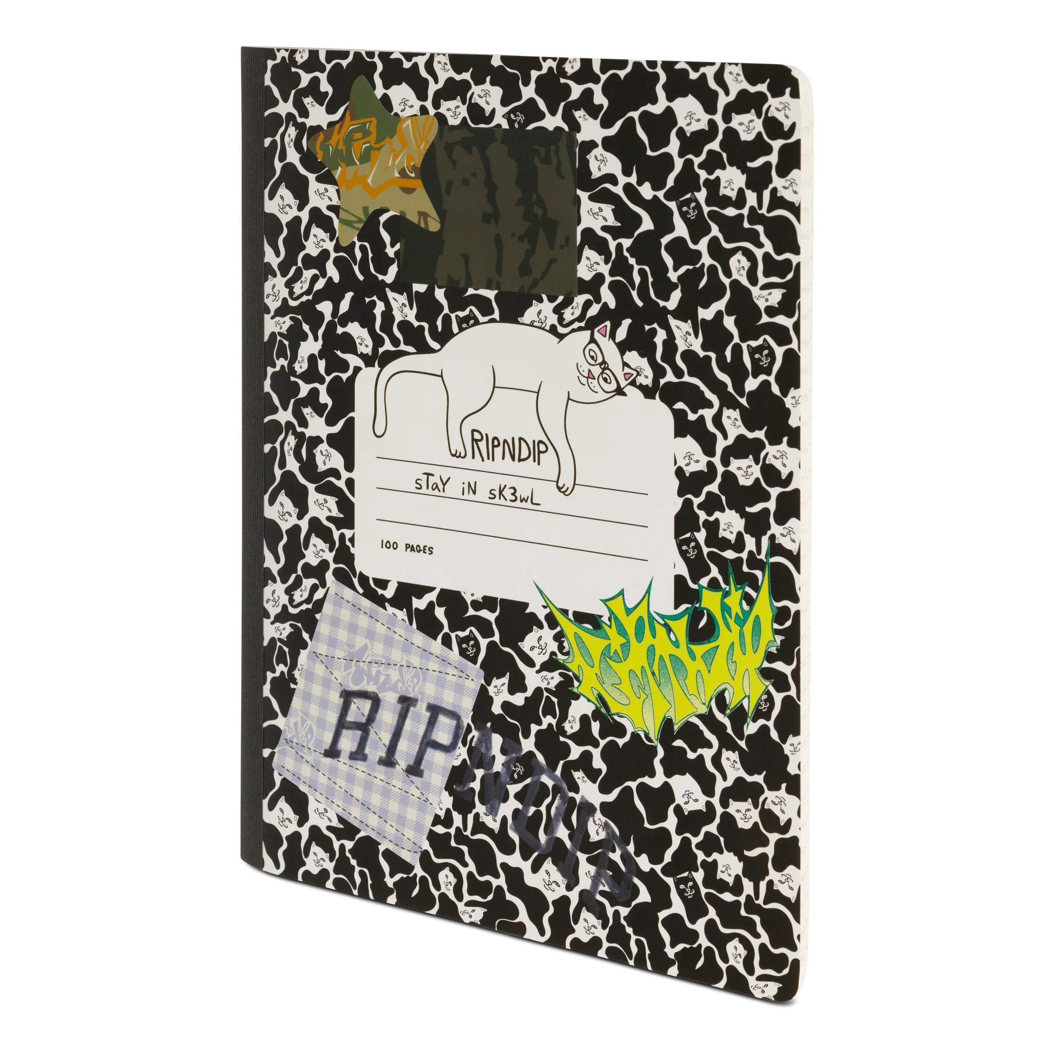 Caderno Ripndip - Stay In Skewl Notebook (Multi) - Envio 30/10
