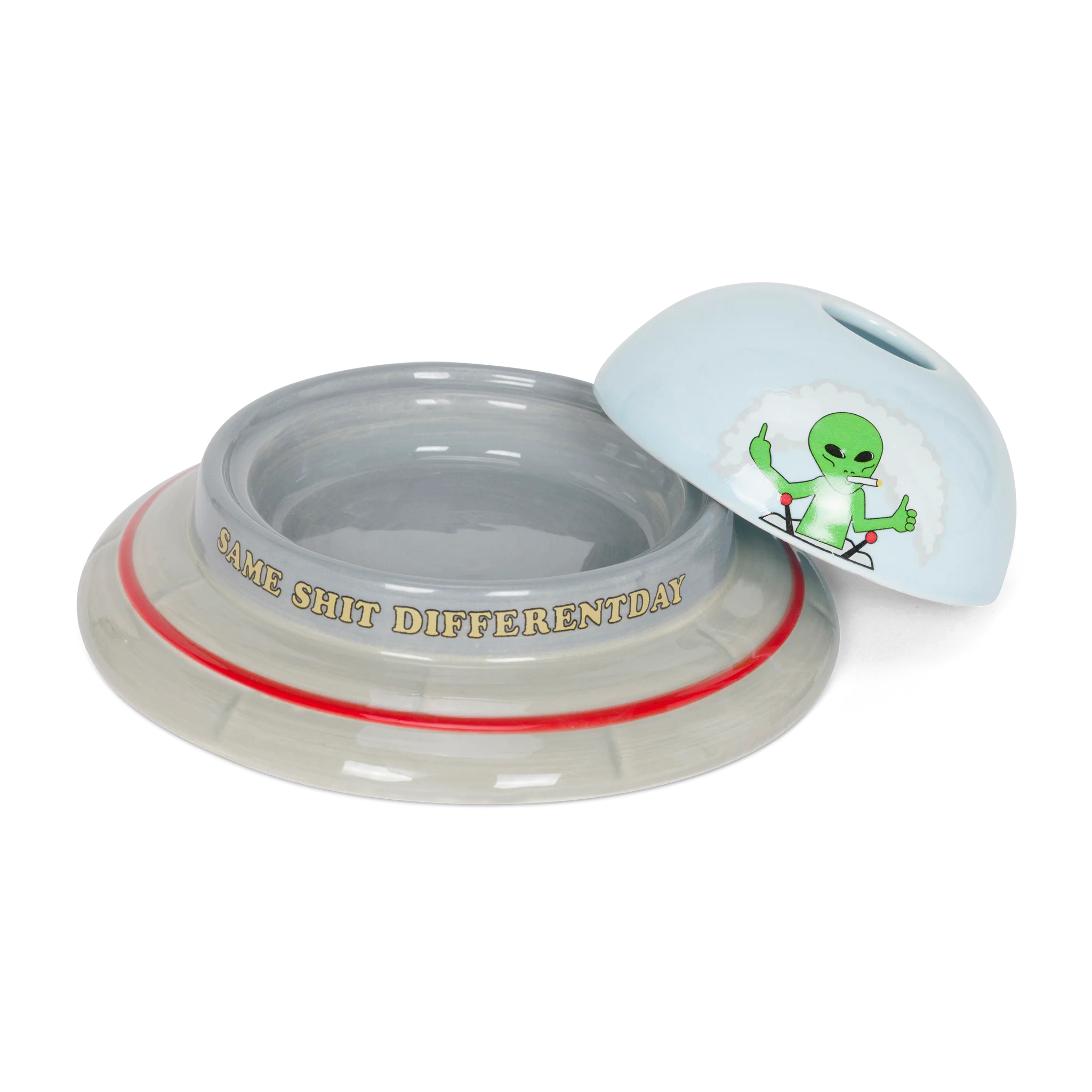 UFO Ceramic Ashtray (Multi) - Envio 30/10