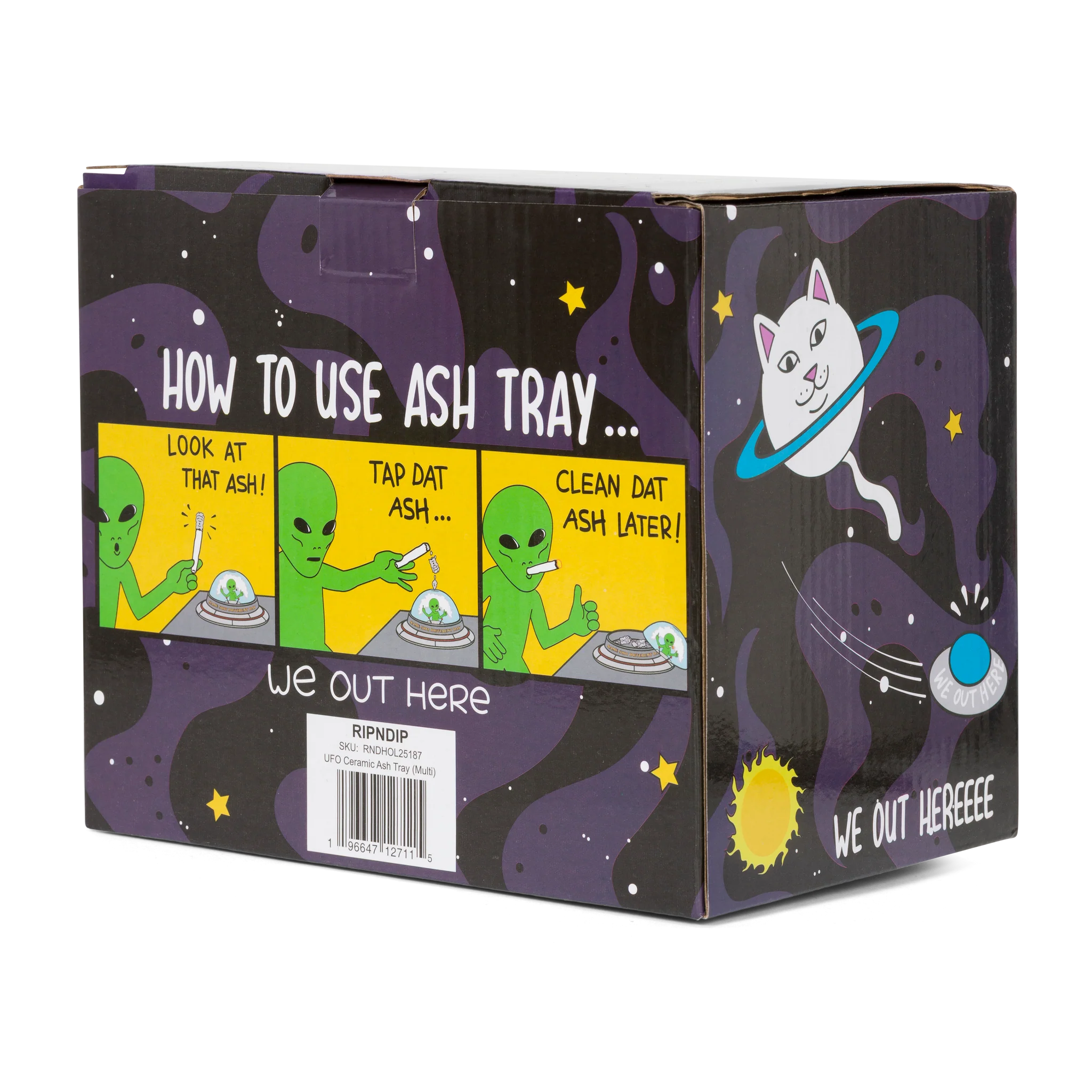 UFO Ceramic Ashtray (Multi) - Envio 30/10