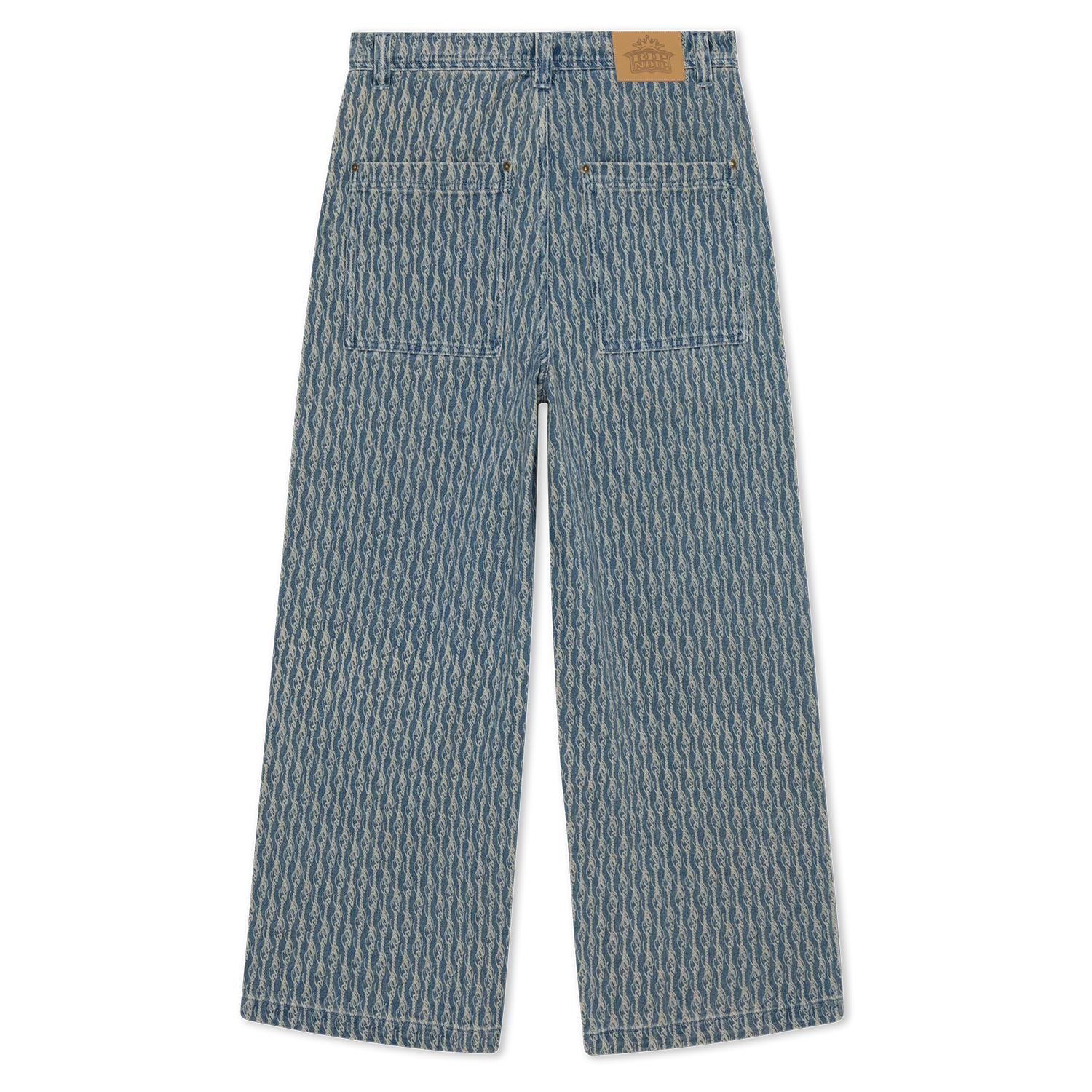 Calça Ripndip - Western Roads Wide Fit Pants (Meidum Wash)
