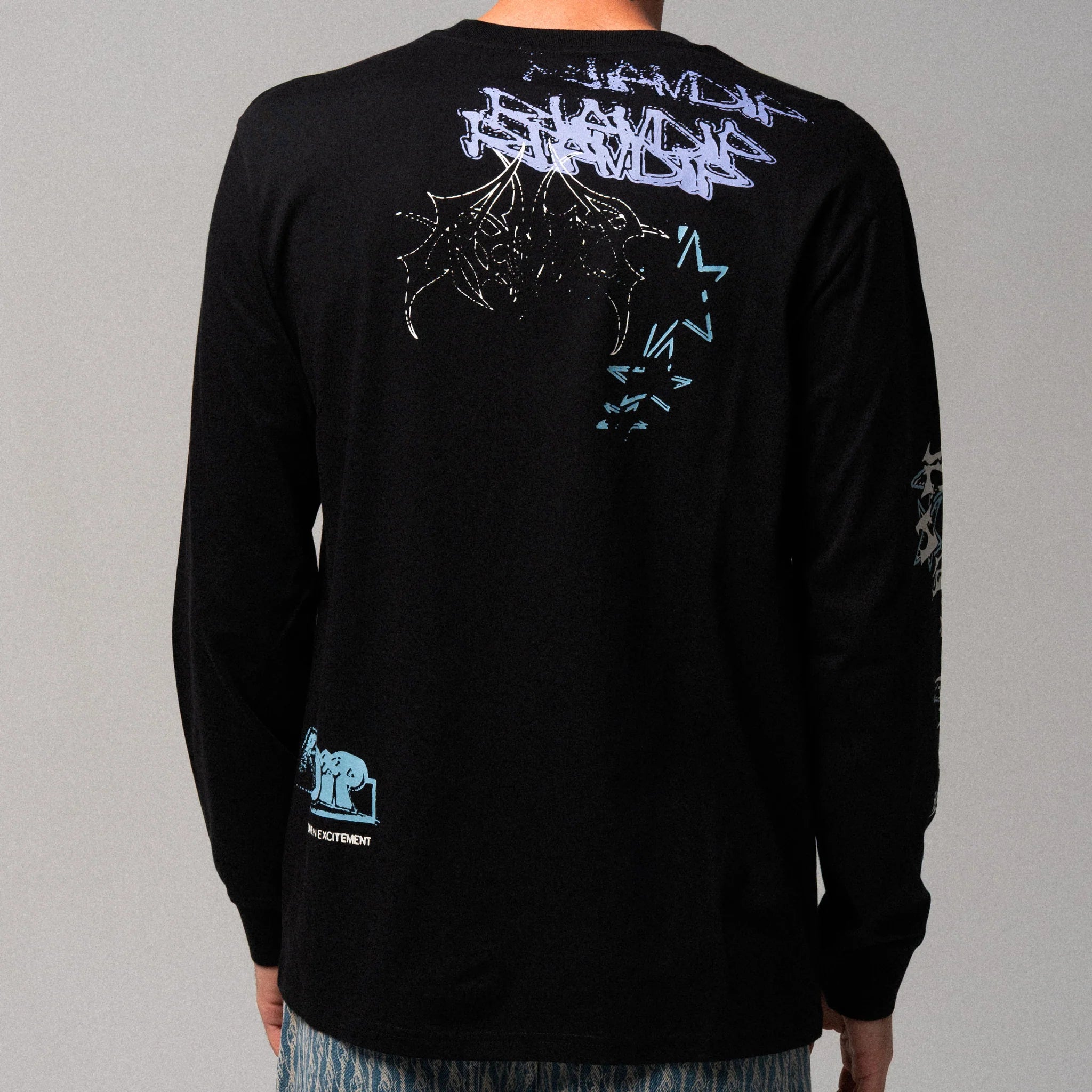 Camiseta Manga Longa Ripndip - WORLD WIDE MADNESS LS (CHARCOAL)