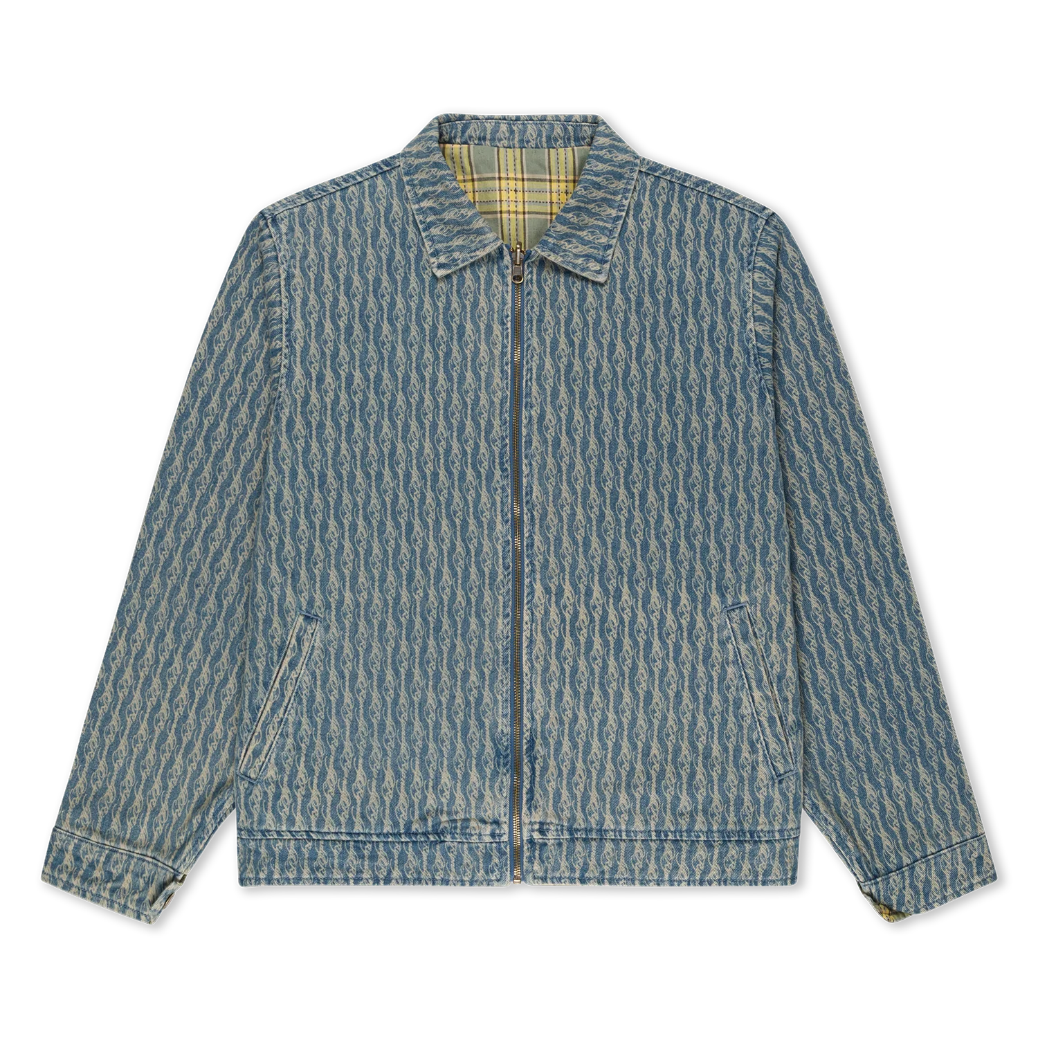 Jaqueta Ripndip - Western Roads Reversible Work Jacket (Medium Wash)