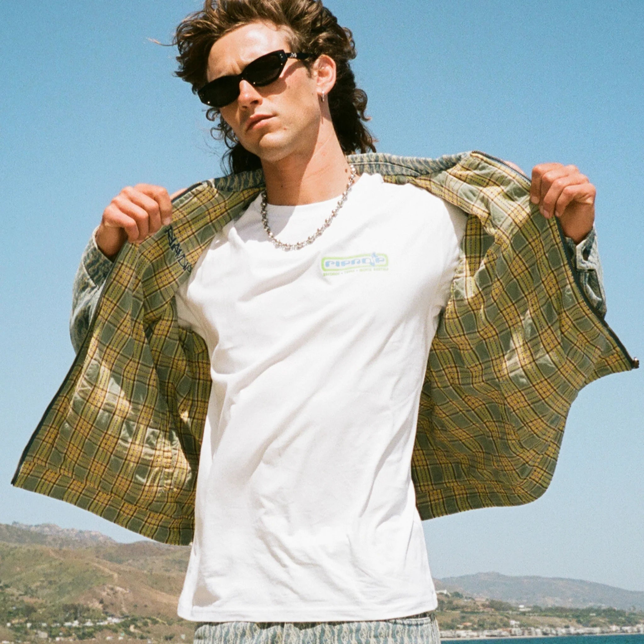 Jaqueta Ripndip - Western Roads Reversible Work Jacket (Medium Wash)