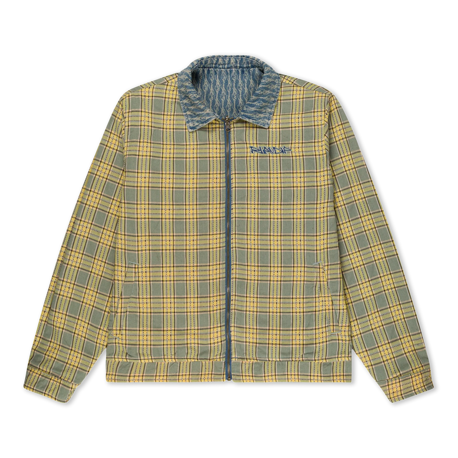 Jaqueta Ripndip - Western Roads Reversible Work Jacket (Medium Wash)