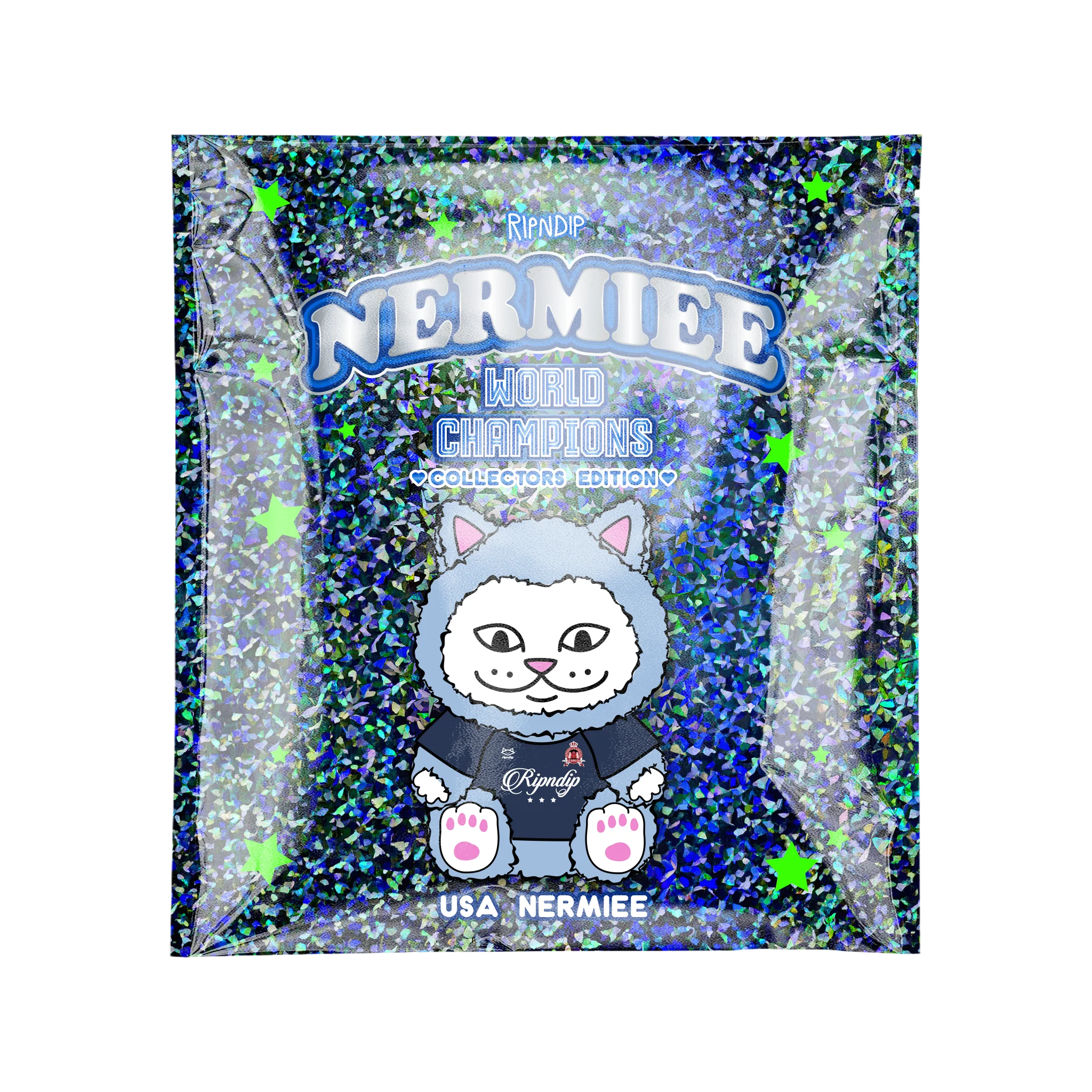 World Champion Nermiee Plush Keychains (Assorted) - Envio 30/10