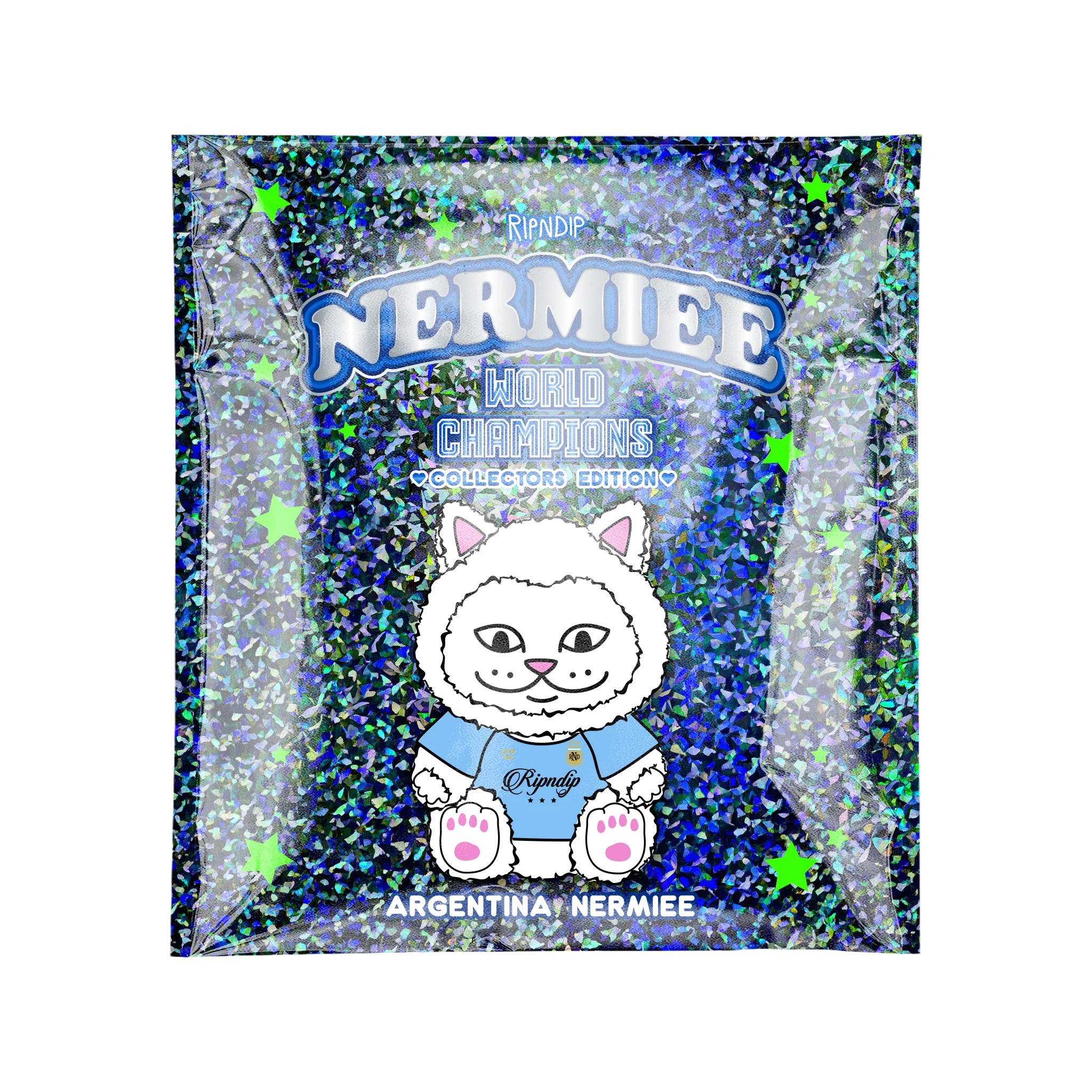 World Champion Nermiee Plush Keychains (Assorted) - Envio 30/10